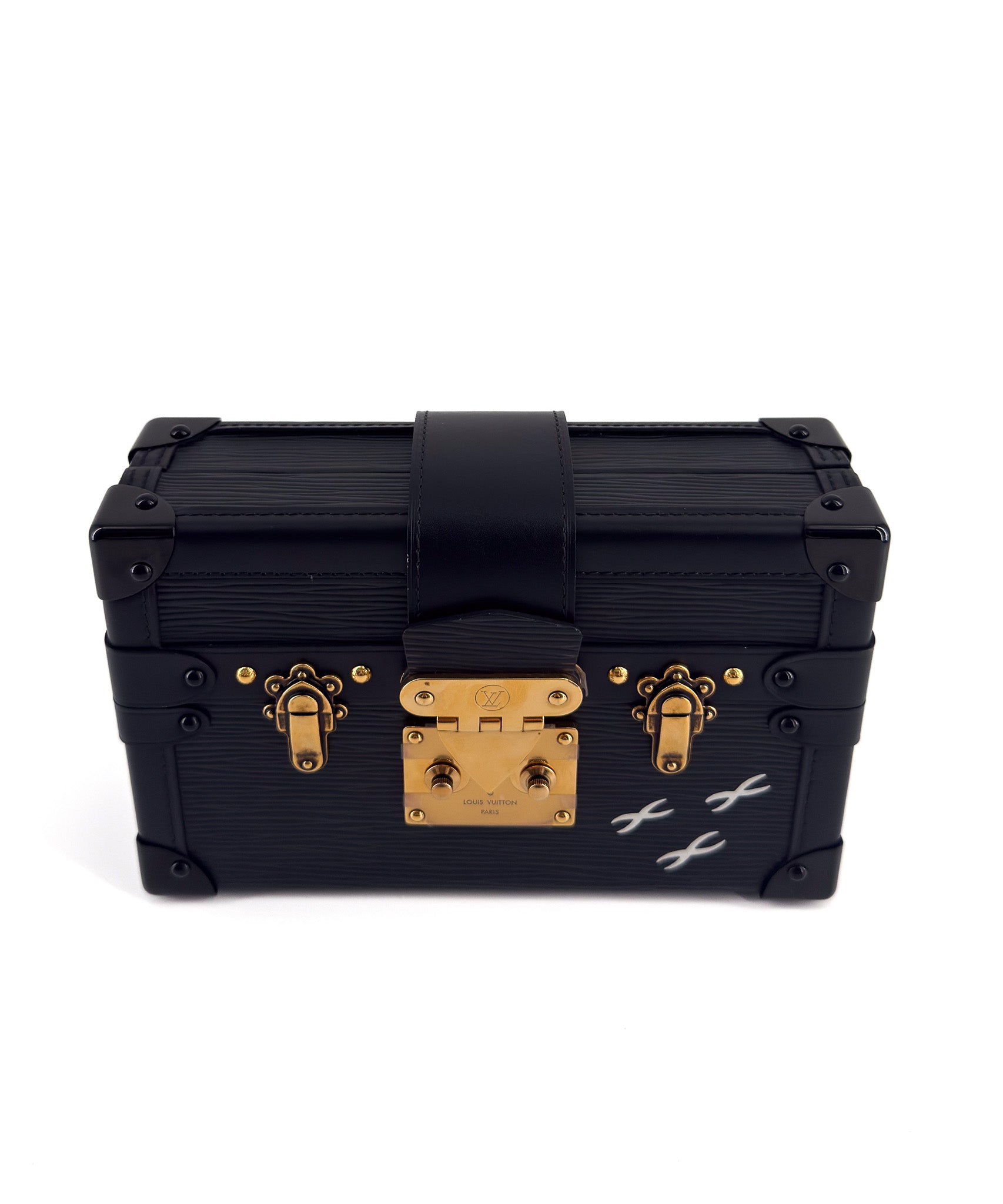 Louis Vuitton Epi Petite Malle Black