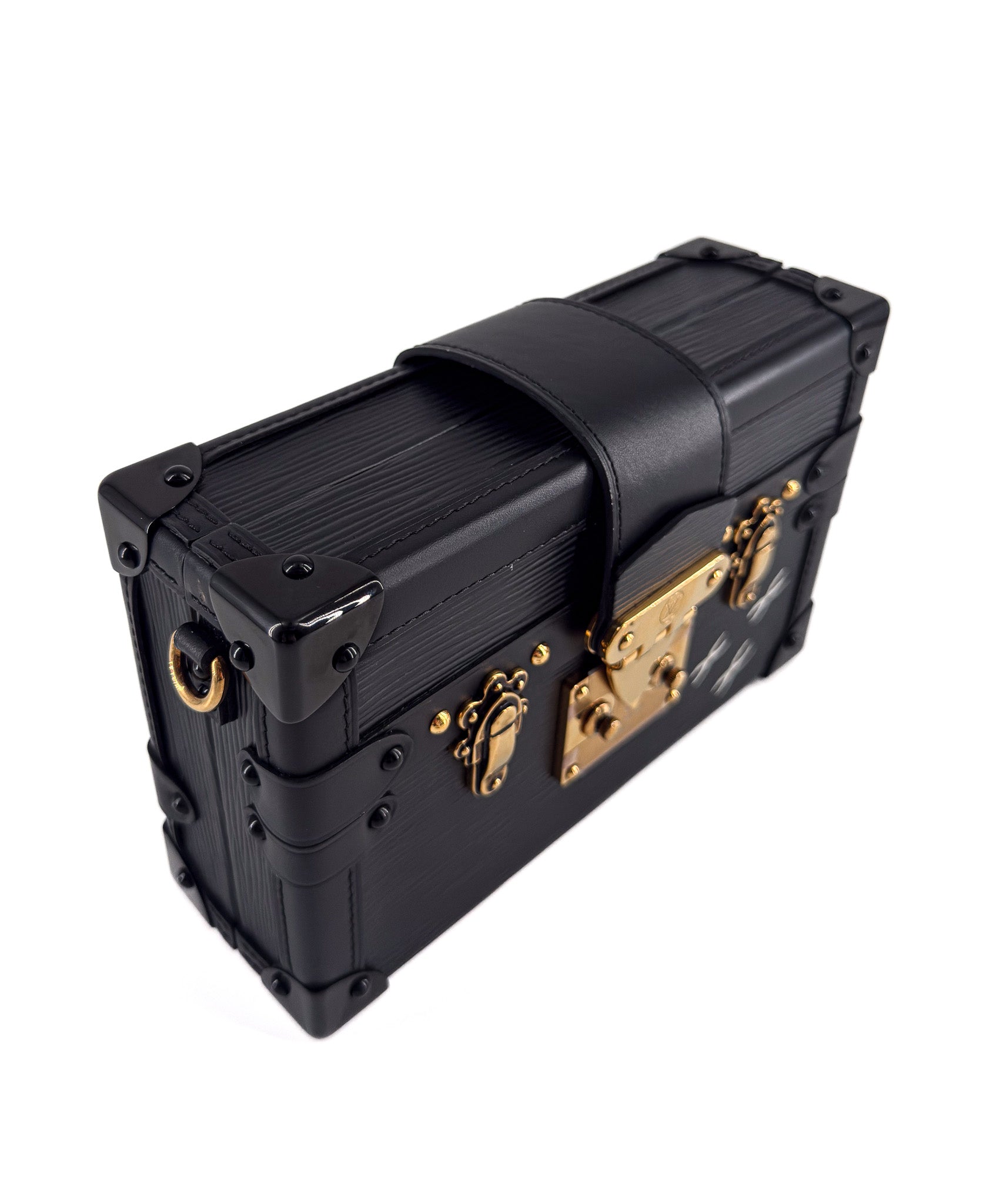 Louis Vuitton Epi Petite Malle Black