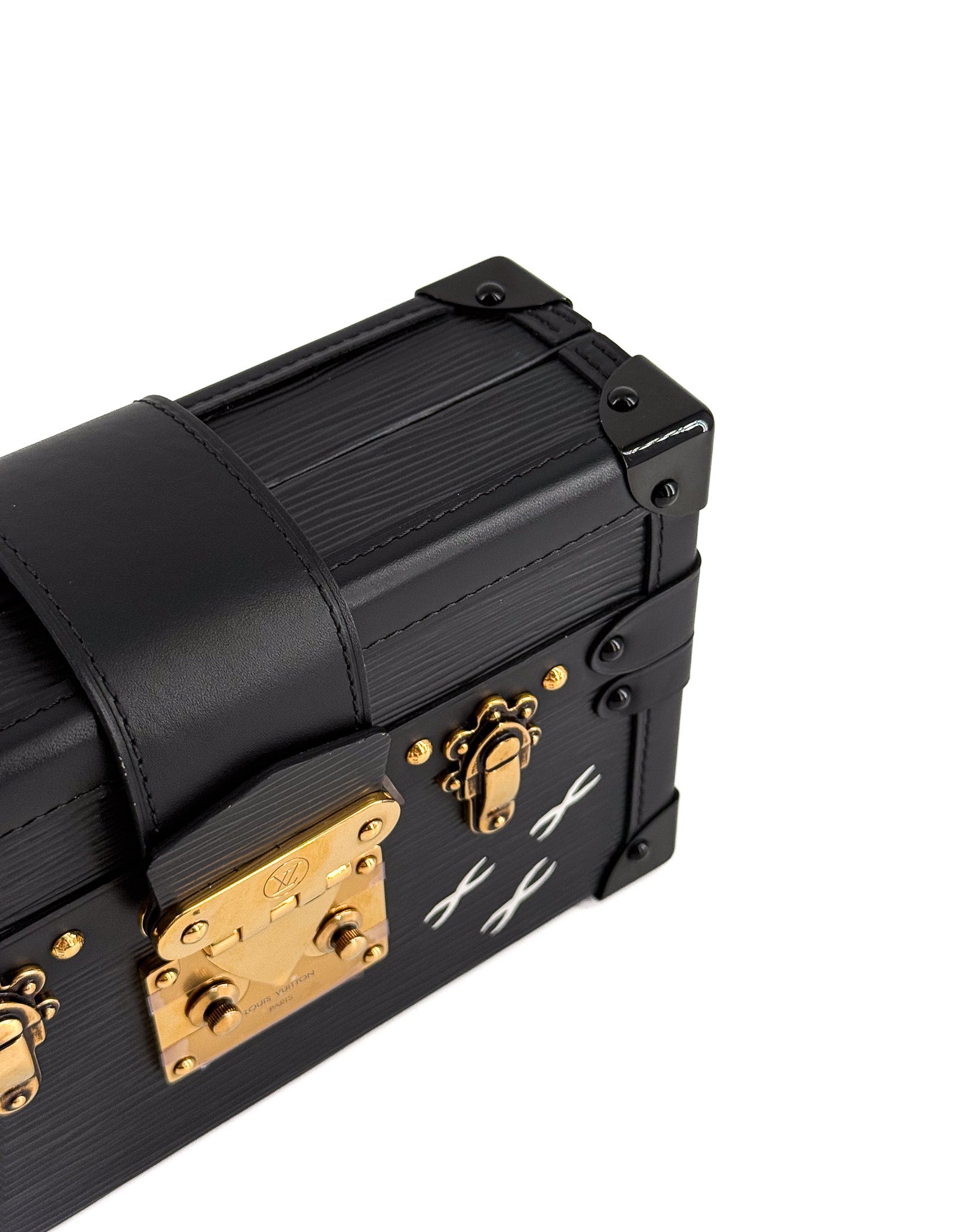 Louis Vuitton Epi Petite Malle Black