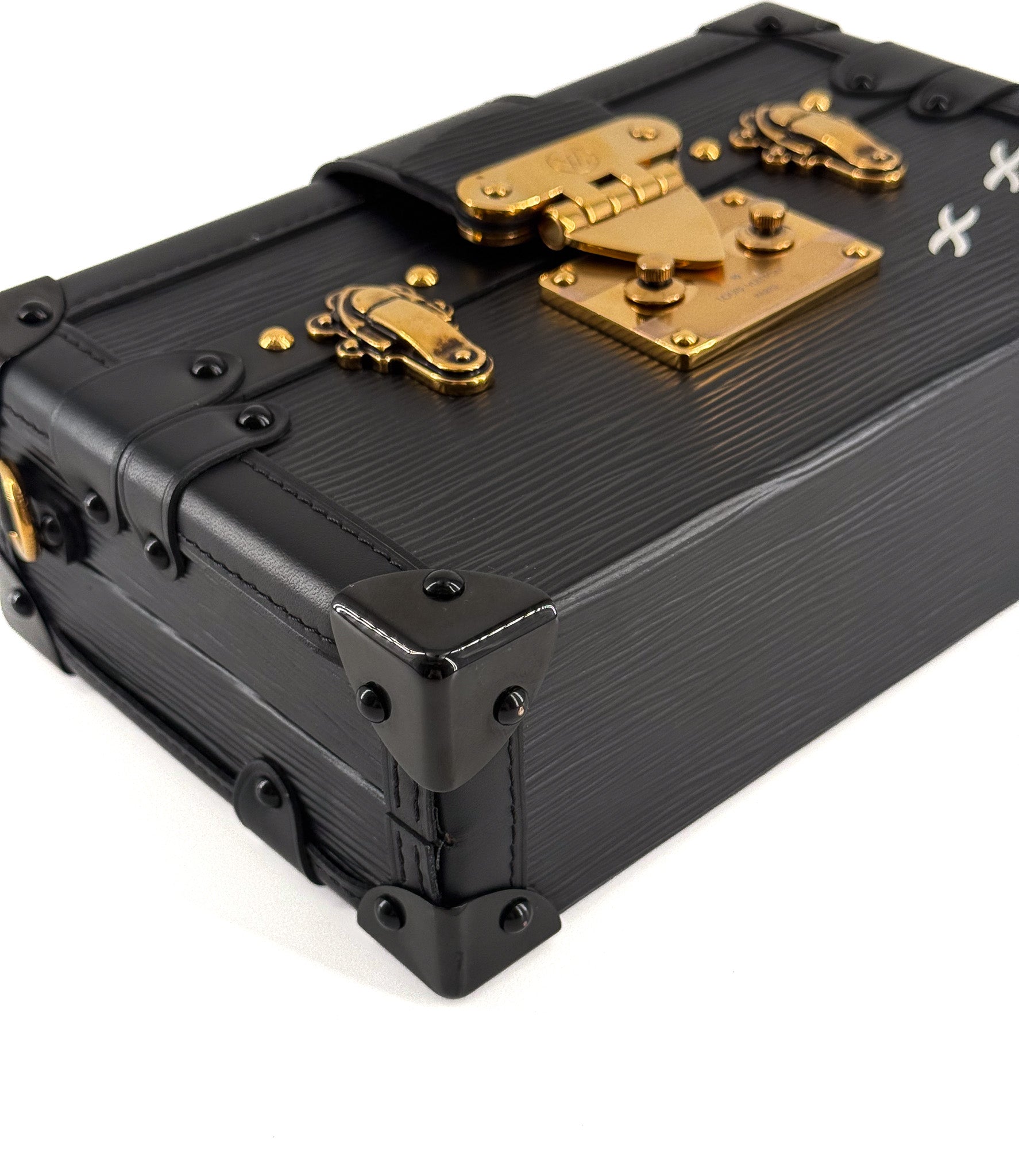 Louis Vuitton Epi Petite Malle Black