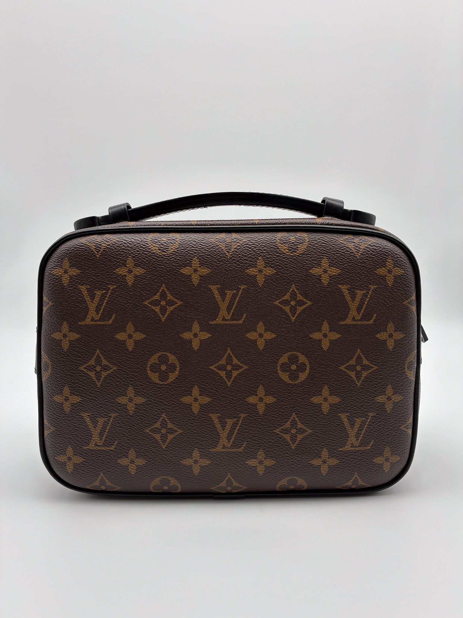 Louis Vuitton Monogram Macassar S Lock Messenger