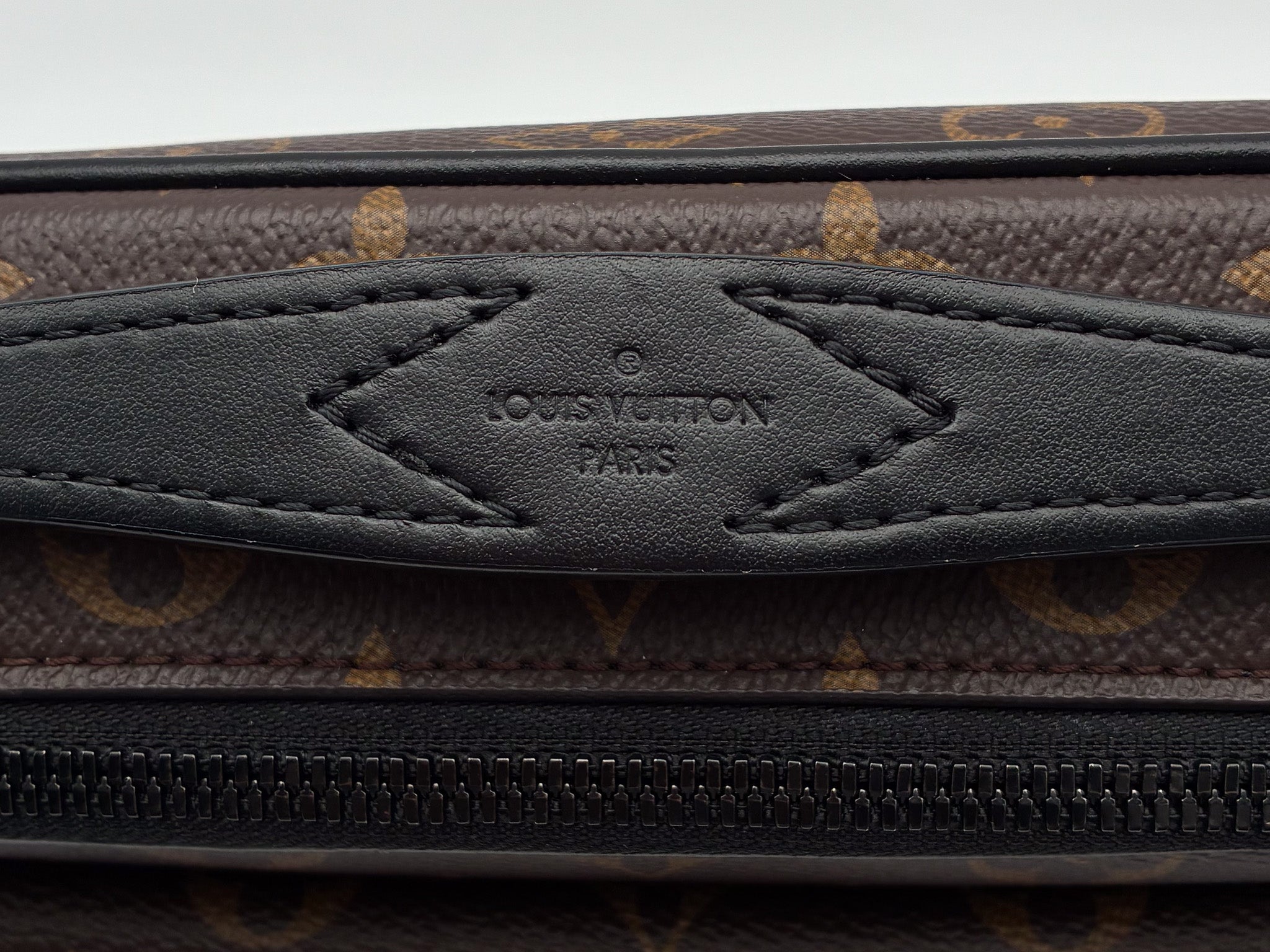 Louis Vuitton Monogram Macassar S Lock Messenger