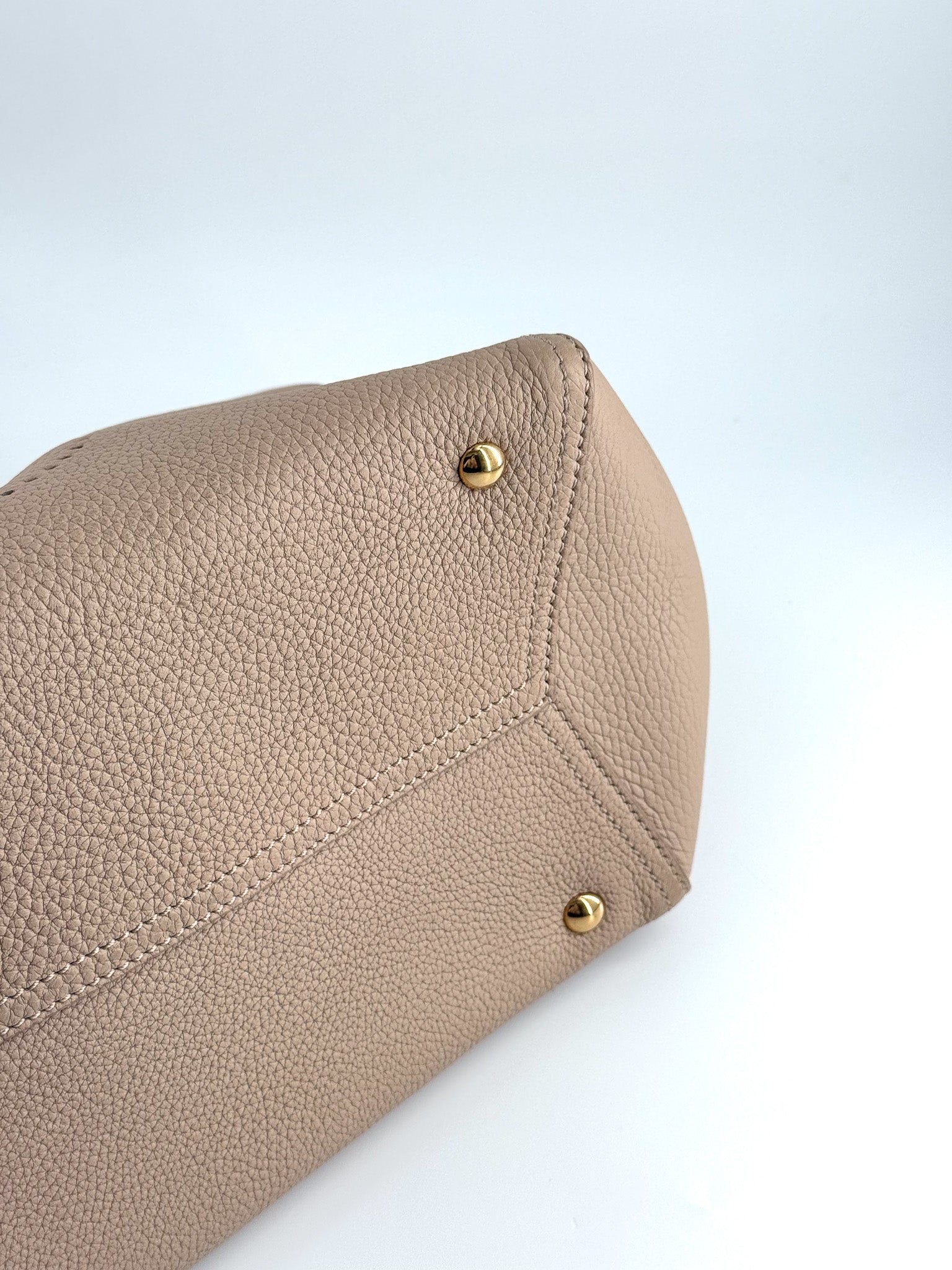 Ferragamo Marta perforated logo tote