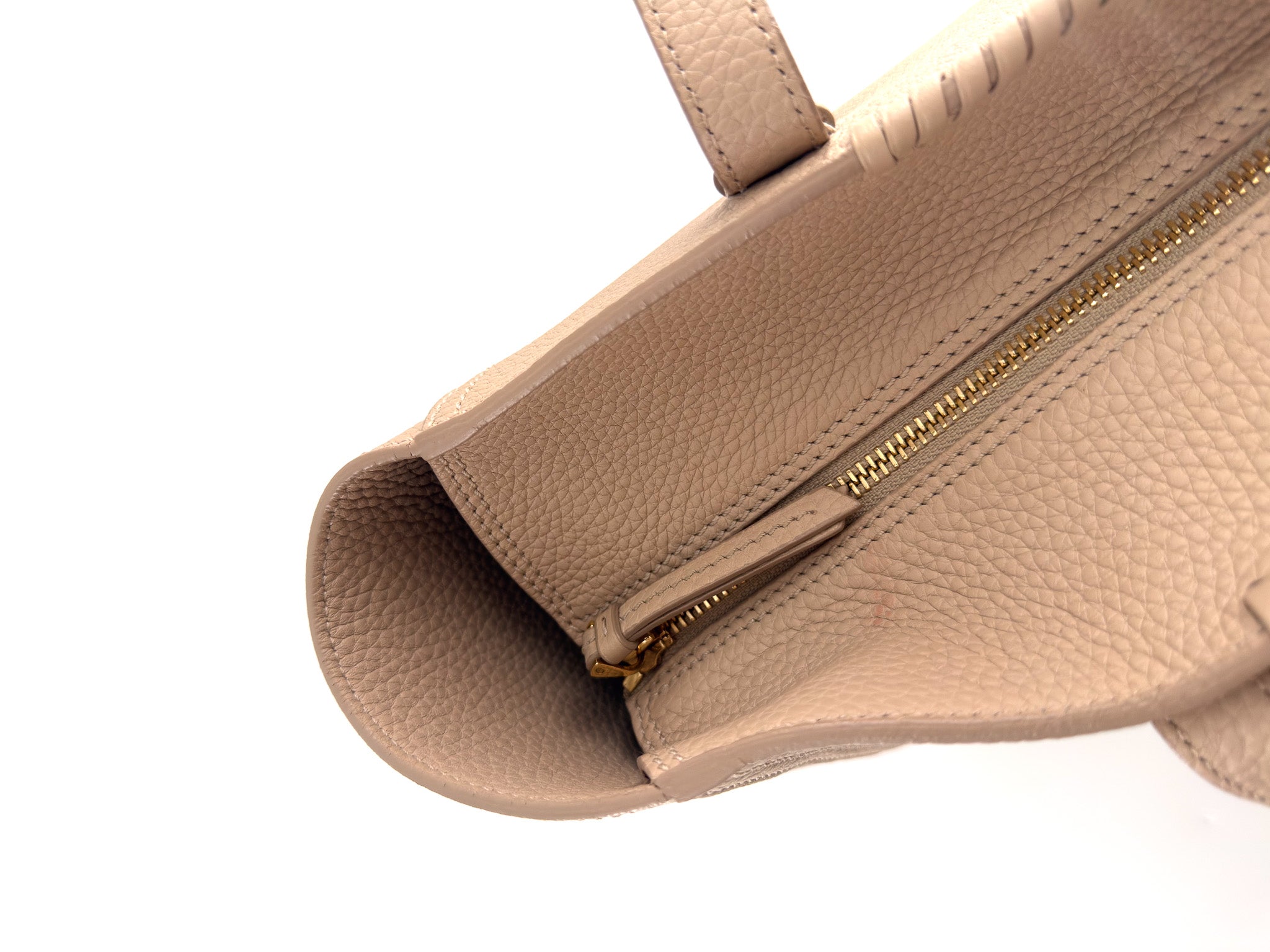 Ferragamo Marta perforated logo tote