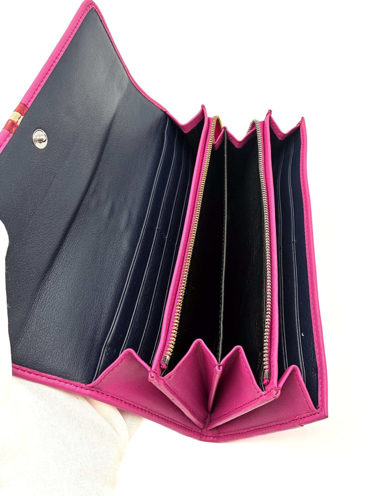 Bally Long Wallet Pink