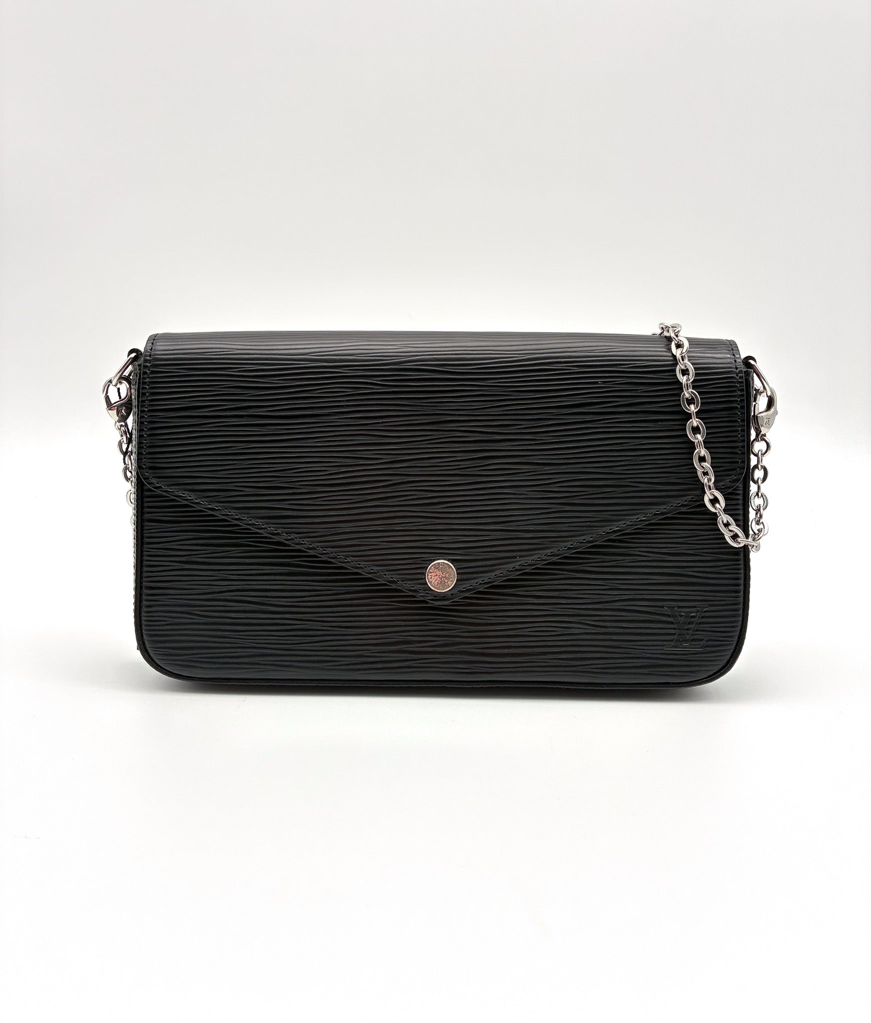 Louis Vuitton Epi Black Felicie Pochette