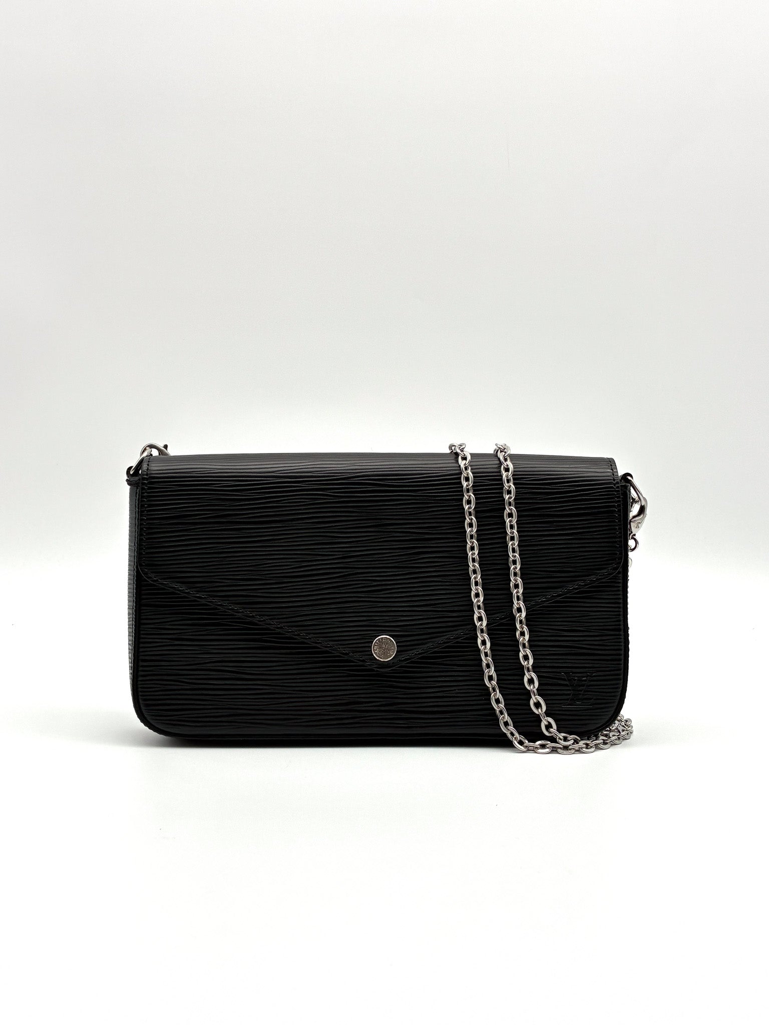 Louis Vuitton Epi Black Felicie Pochette