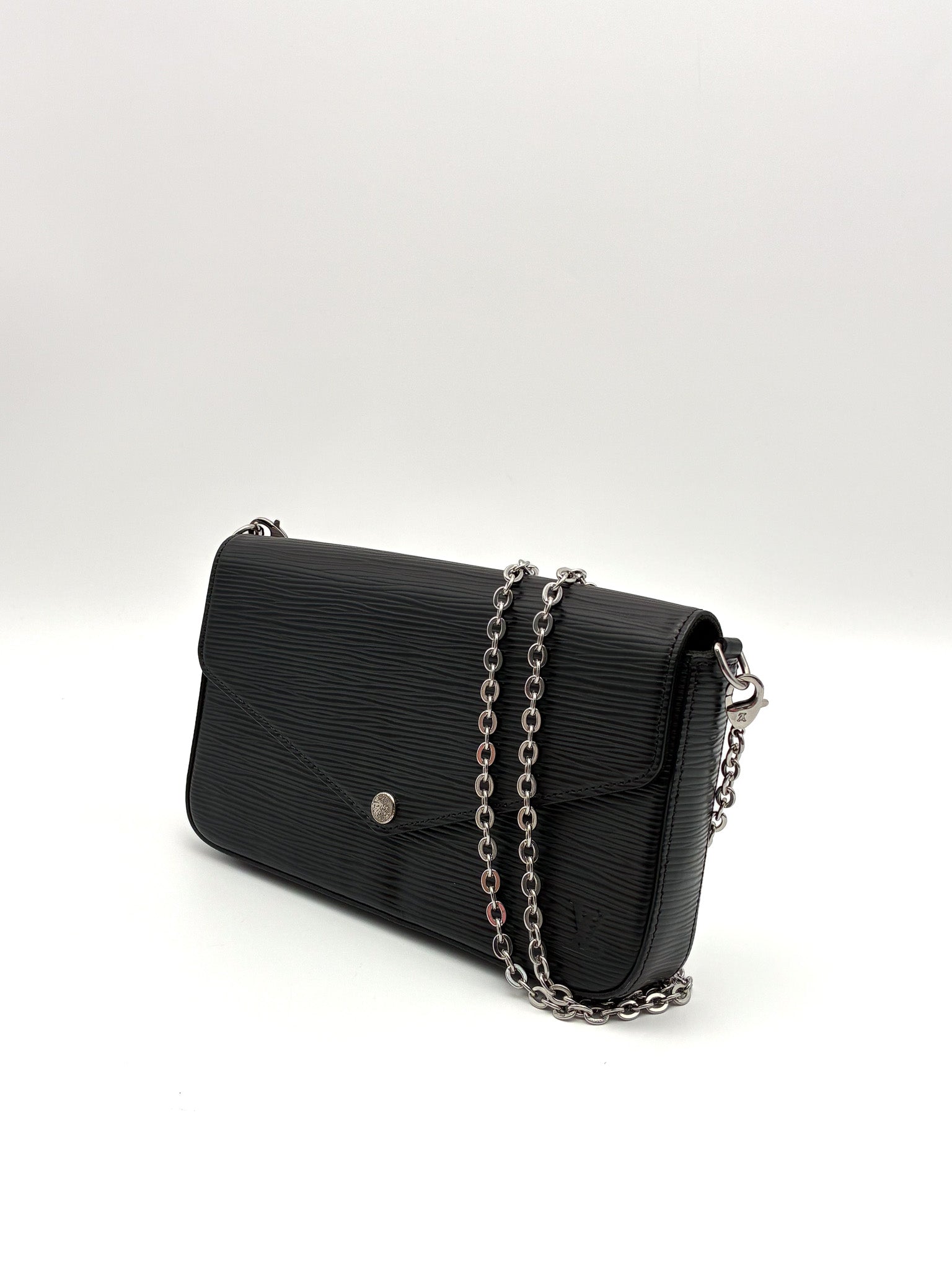 Louis Vuitton Epi Black Felicie Pochette