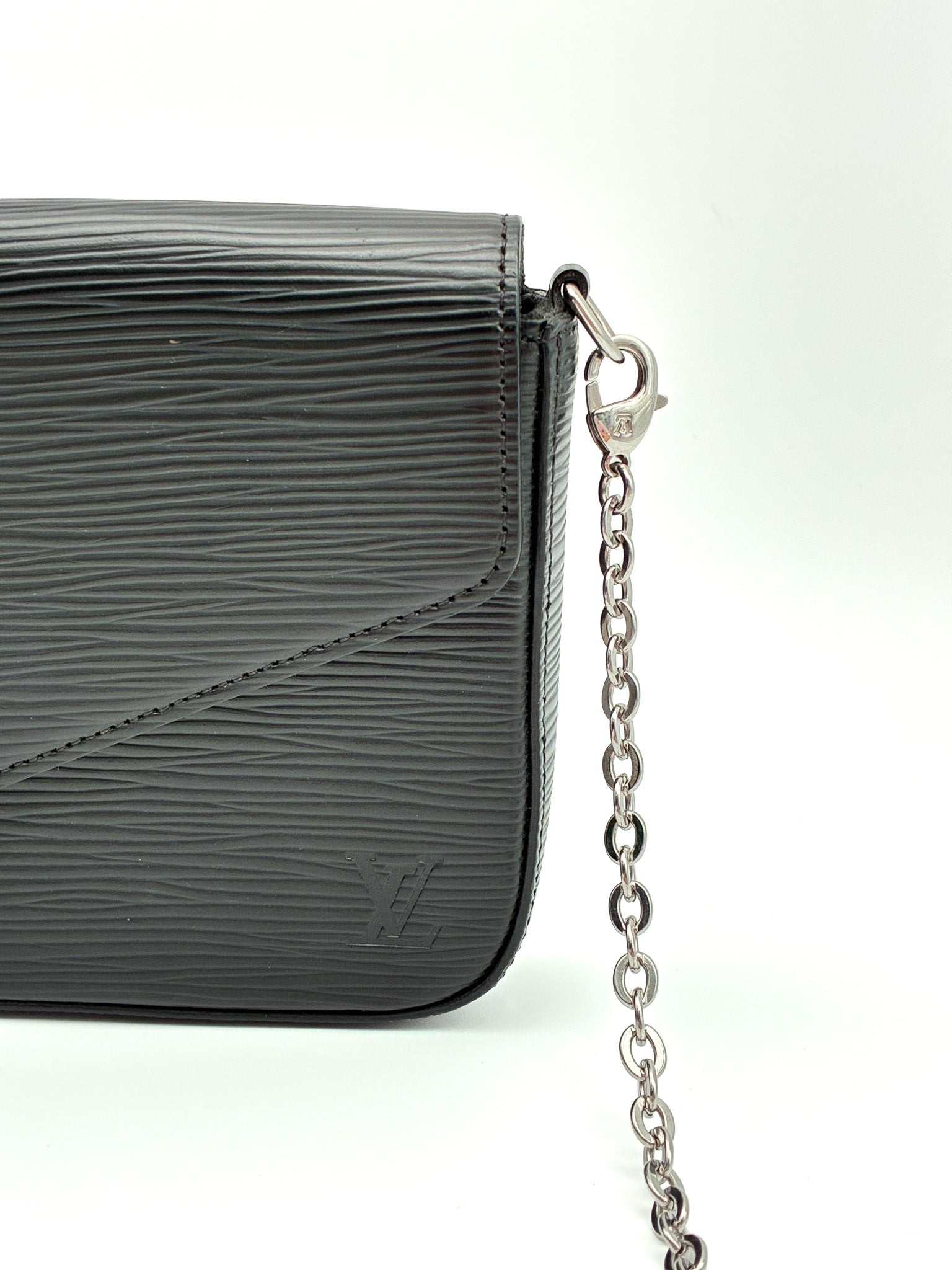 Louis Vuitton Epi Black Felicie Pochette