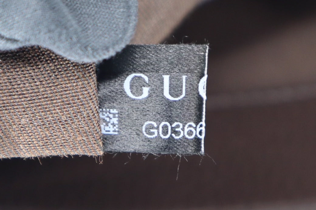 Gucci GG Monogram Large Joy Tote Bag Dark Brown