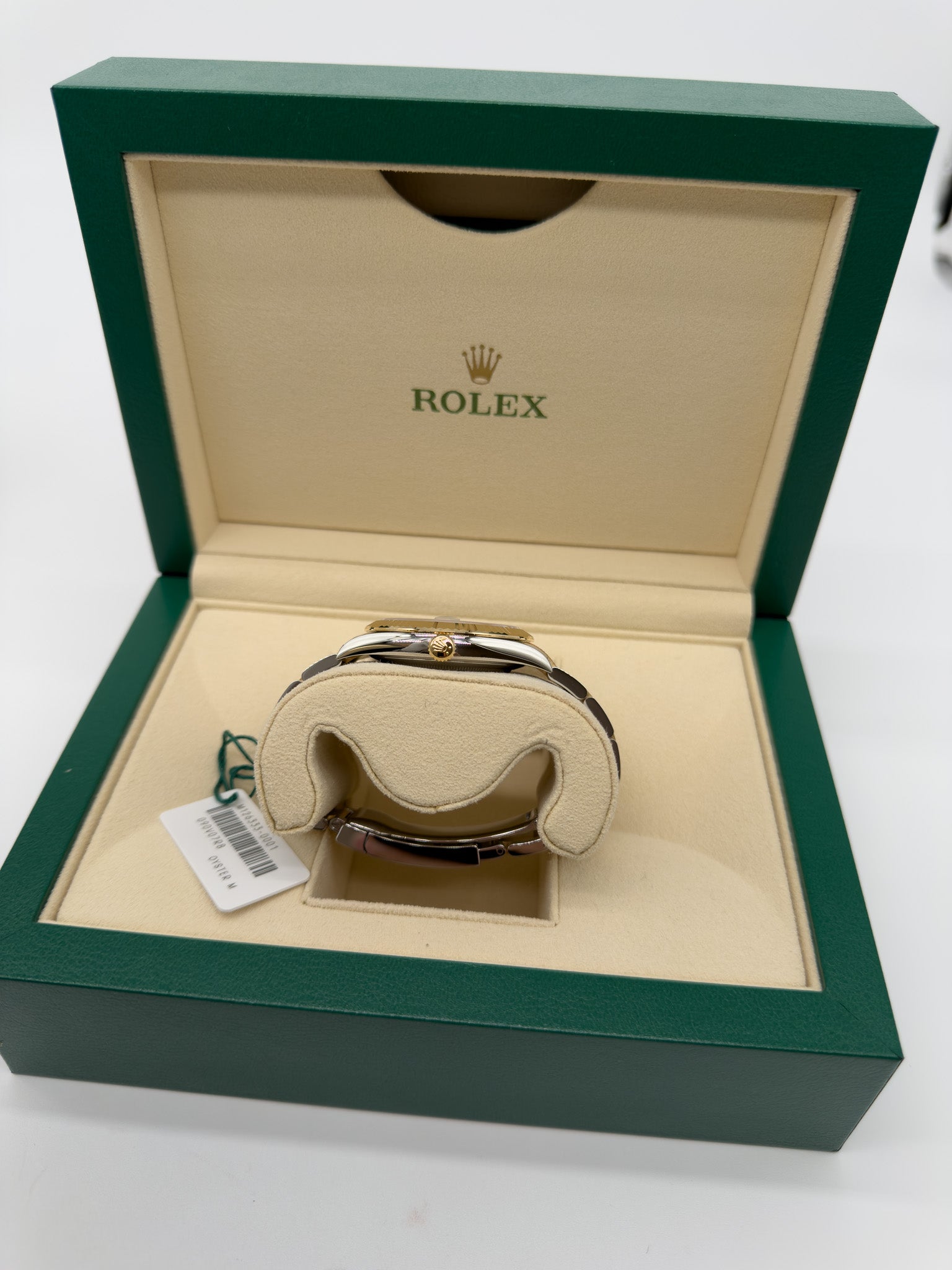 Rolex Datejust 41 Steel Yellow Gold Silver Dial Oyster 126333