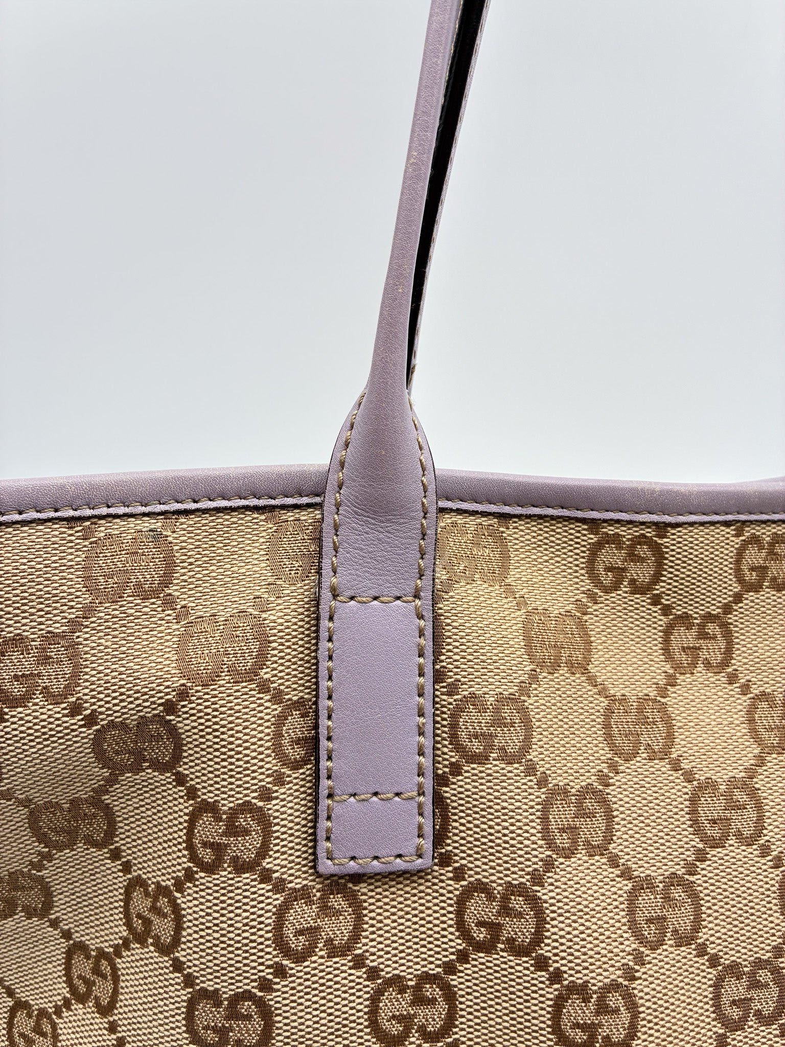 Gucci GG Canvas Small Britt Tote Handbag