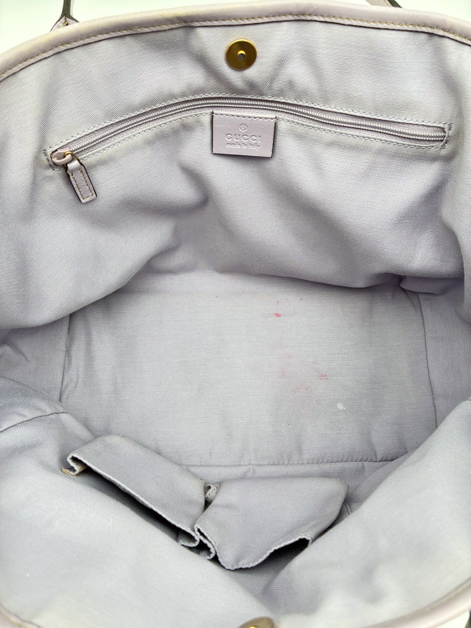 Gucci GG Canvas Small Britt Tote Handbag