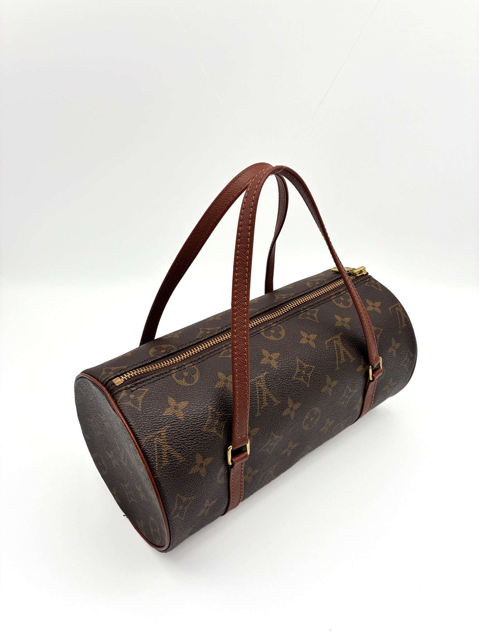 Louis Vuitton Monogram Papillon 26 Handbag Vintage