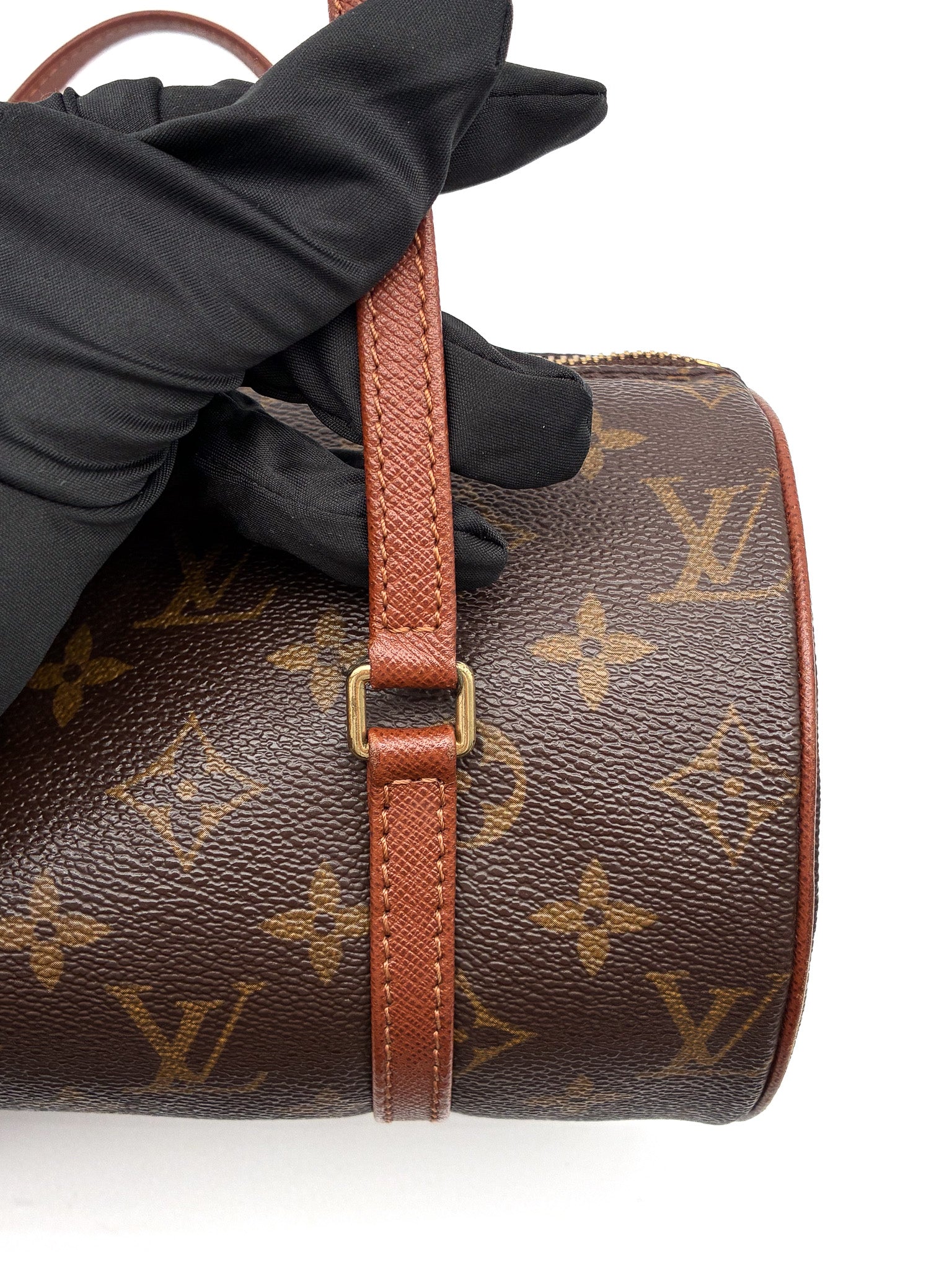 Louis Vuitton Monogram Papillon 26 Handbag Vintage