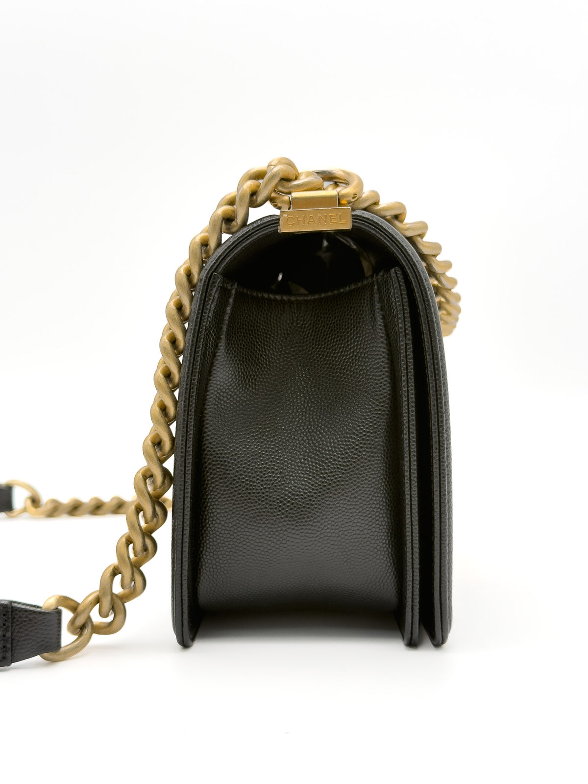 Chanel Medium Boy Flap Black Caviar Quilted