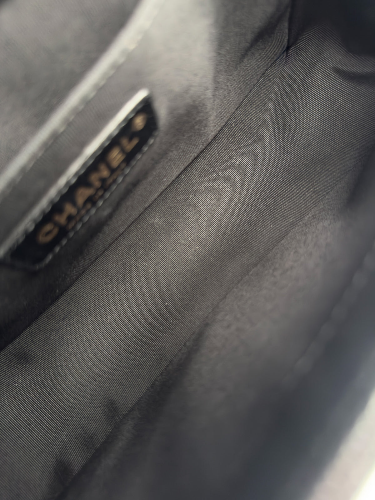 Chanel Medium Boy Flap Black Caviar Quilted