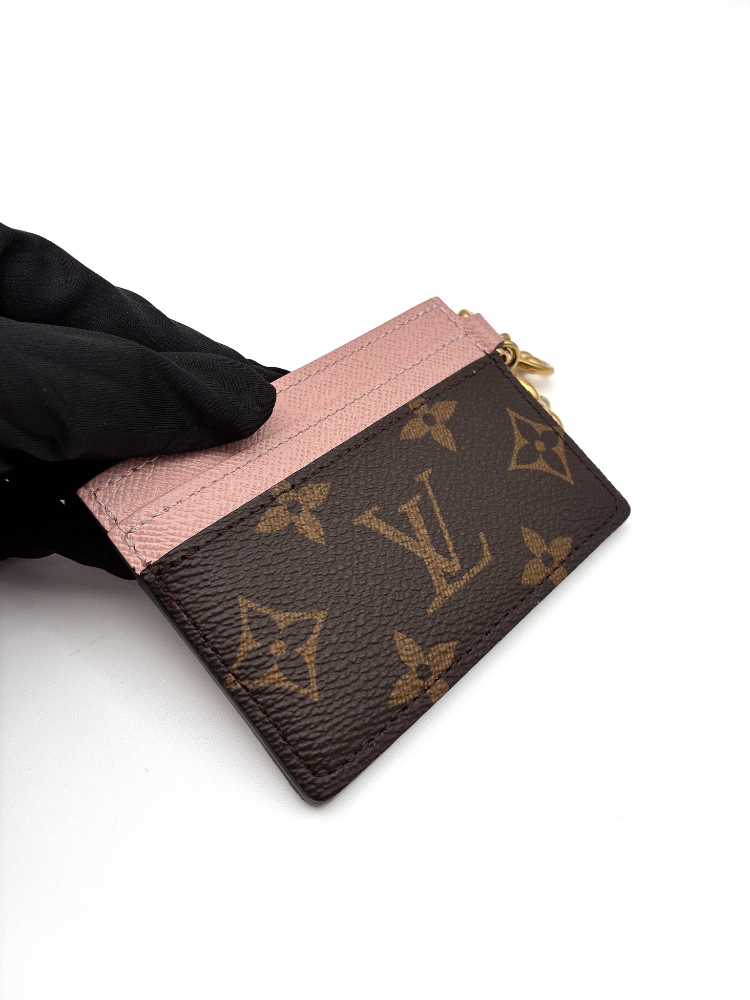 Louis Vuitton Card Holder Charm Rose Ballerina
