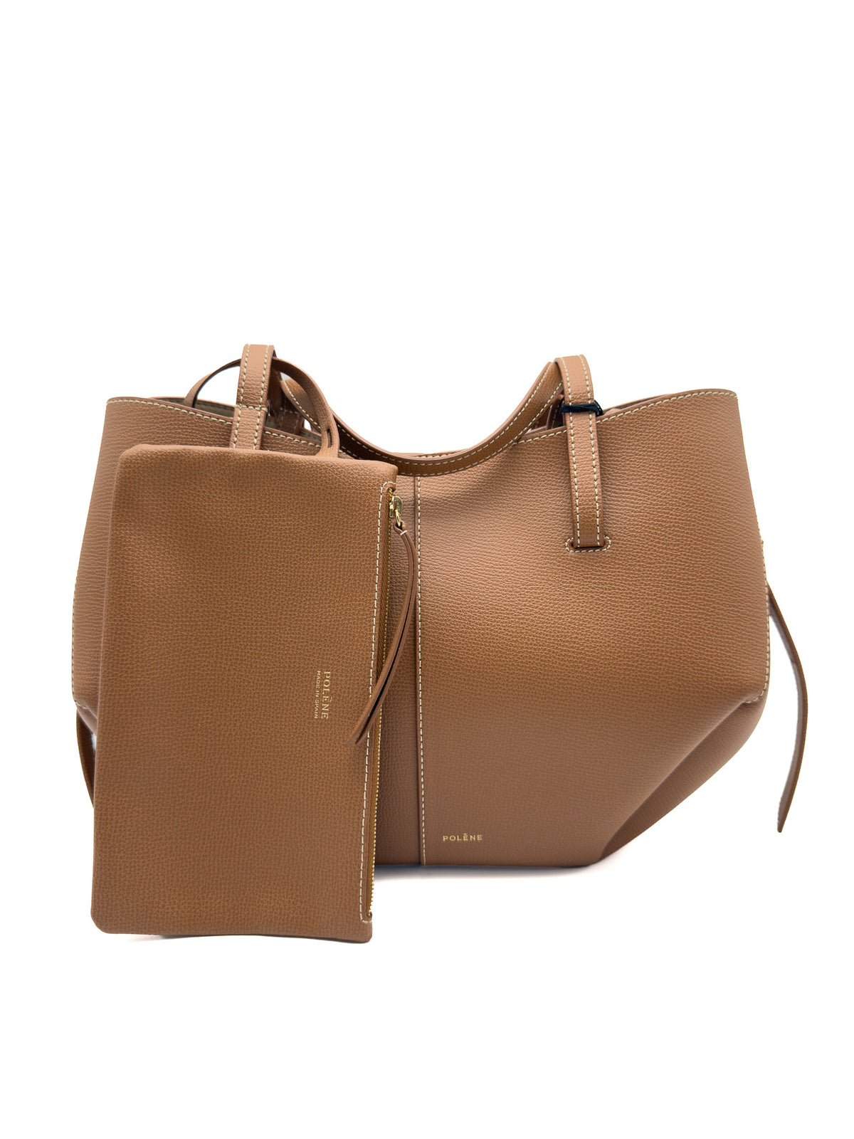 Polene Large Cyme Brown