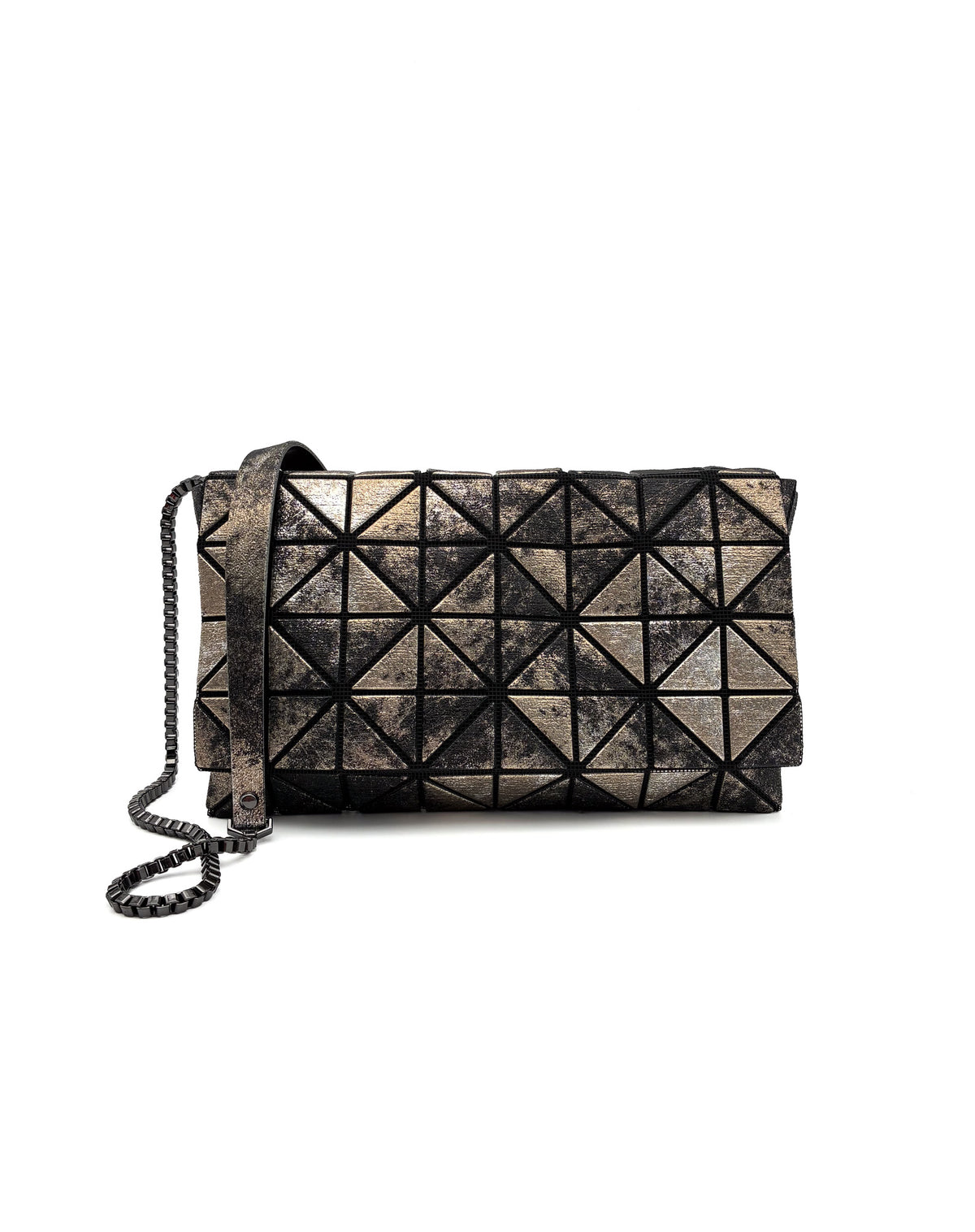 Issey Miyake platinum nebula crossbody bag