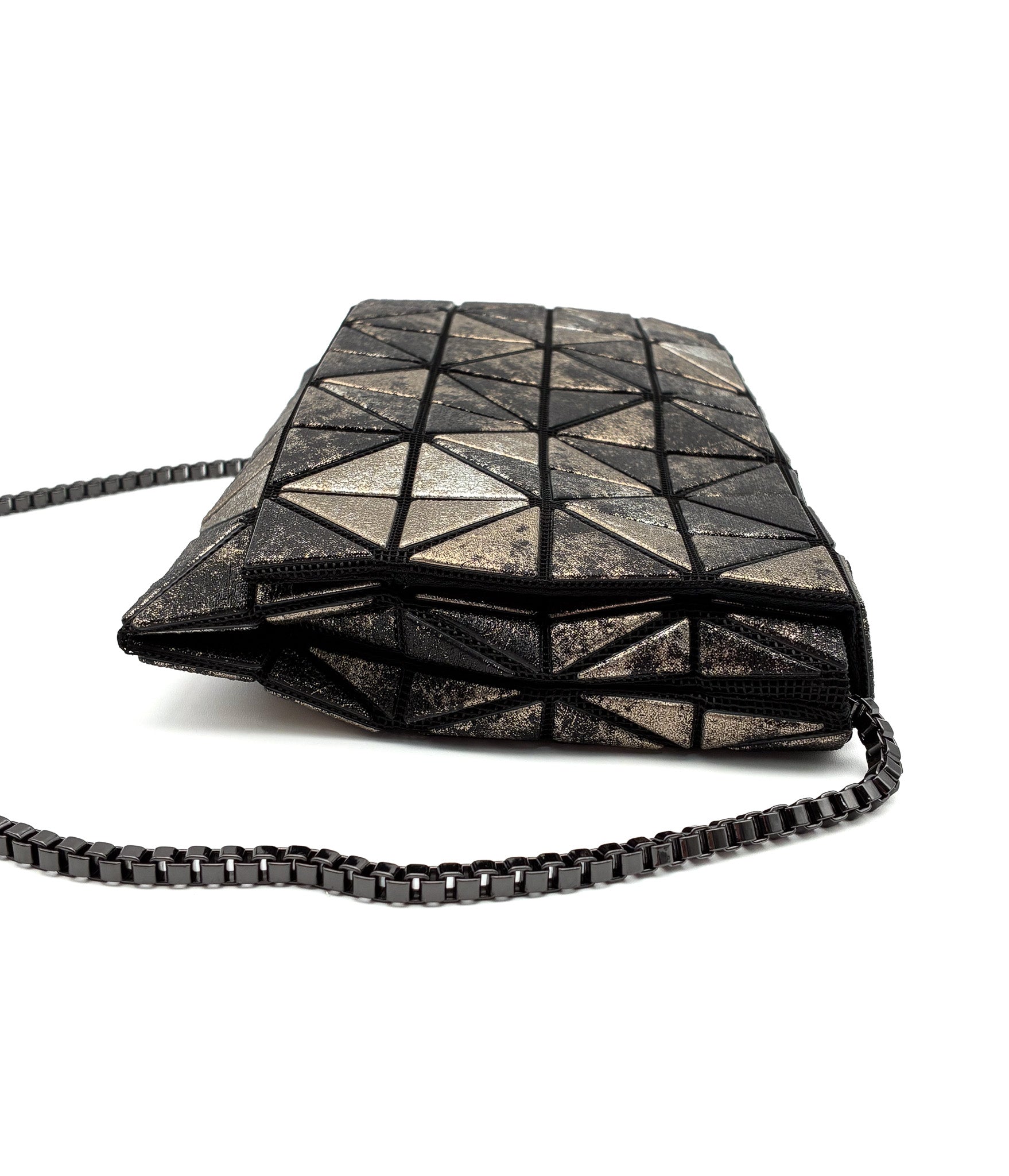 Issey Miyake platinum nebula crossbody bag