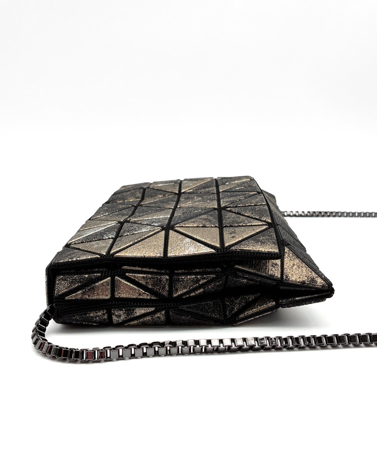 Issey Miyake platinum nebula crossbody bag