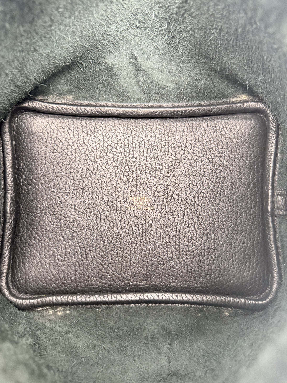 Hermes PicotIn Lock 18 Noir GHW