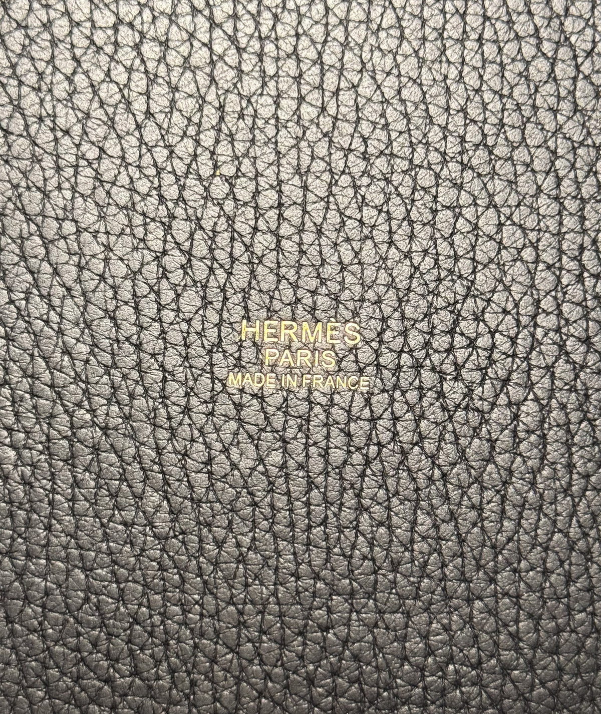 Hermes PicotIn Lock 18 Noir GHW