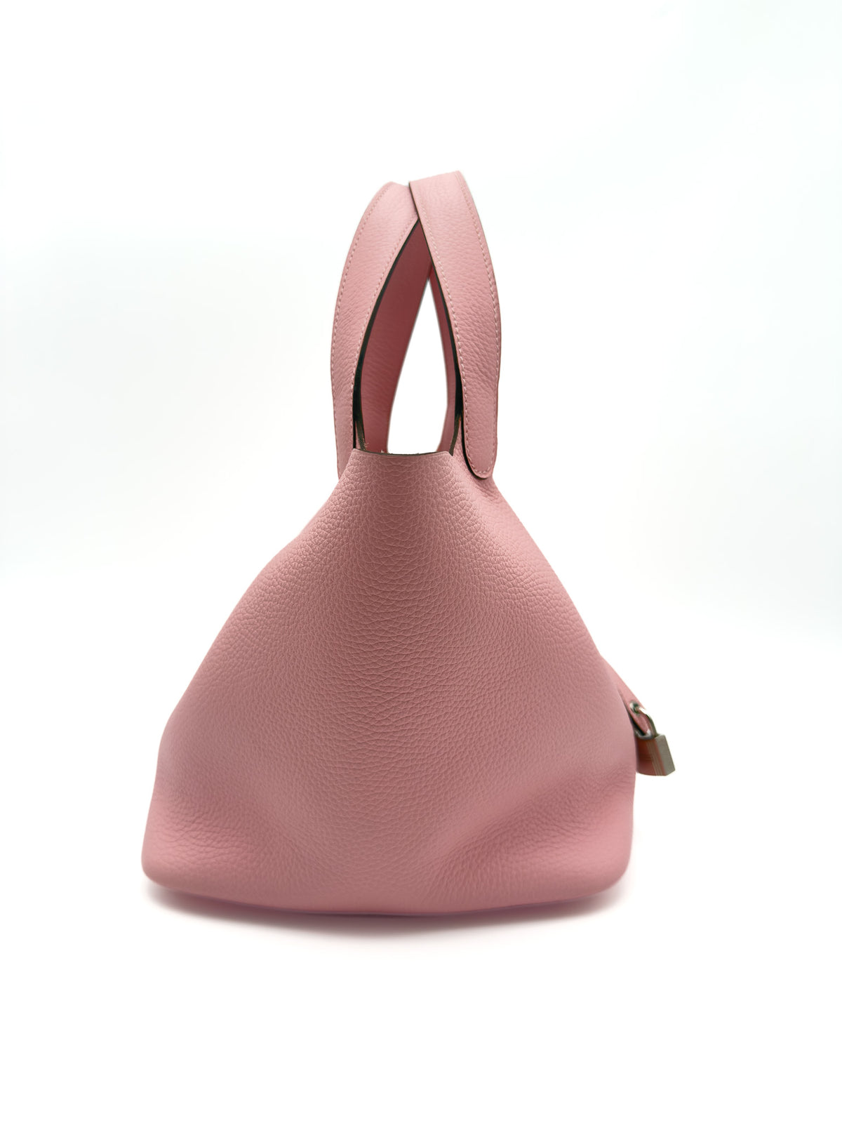 Hermes Clemence Picotin Lock 22 Rose Sakura SHW