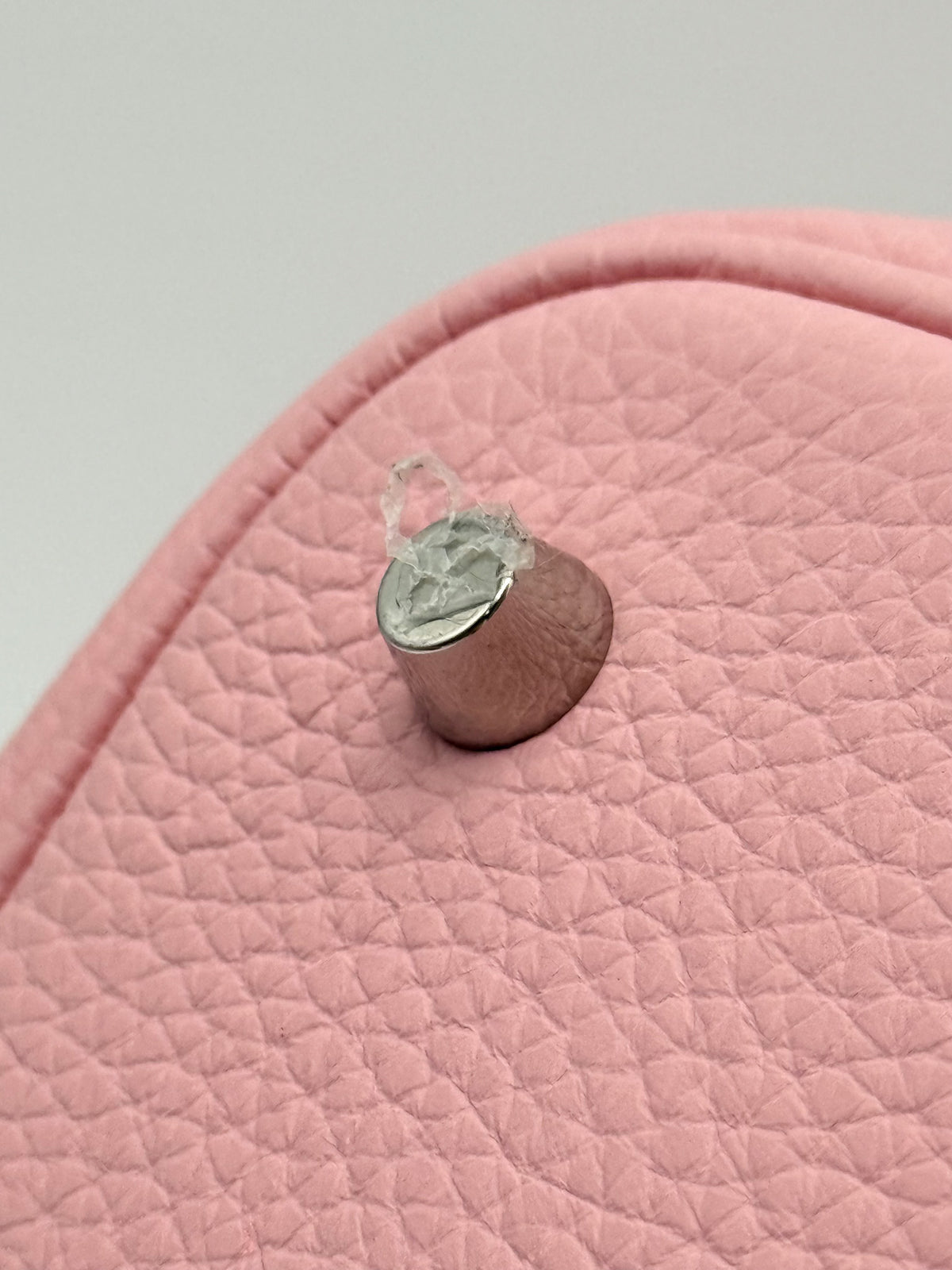 Hermes Clemence Picotin Lock 22 Rose Sakura SHW