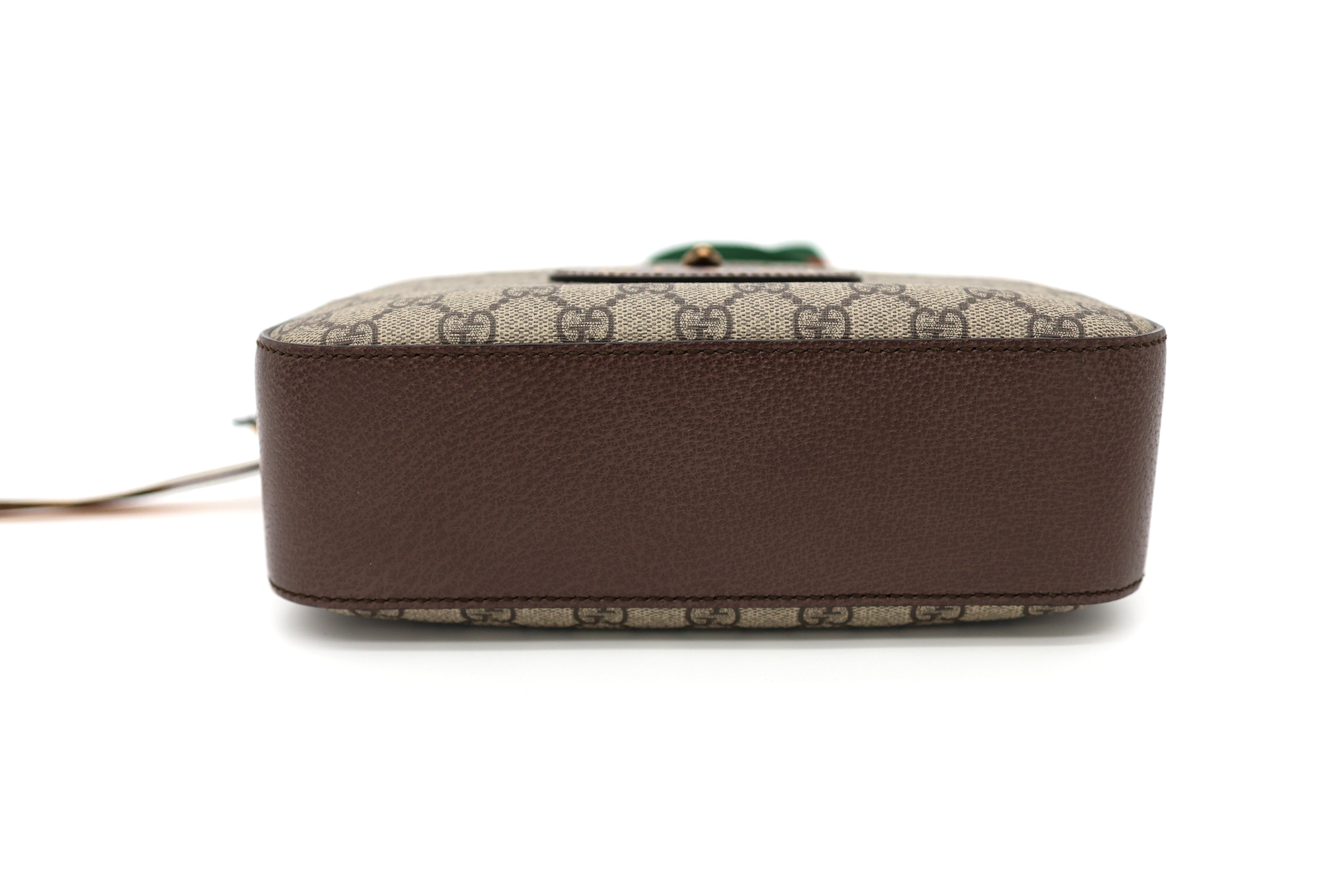Gucci GG Supreme Monogram Web Neo Vintage Shoulder Camera Bag
