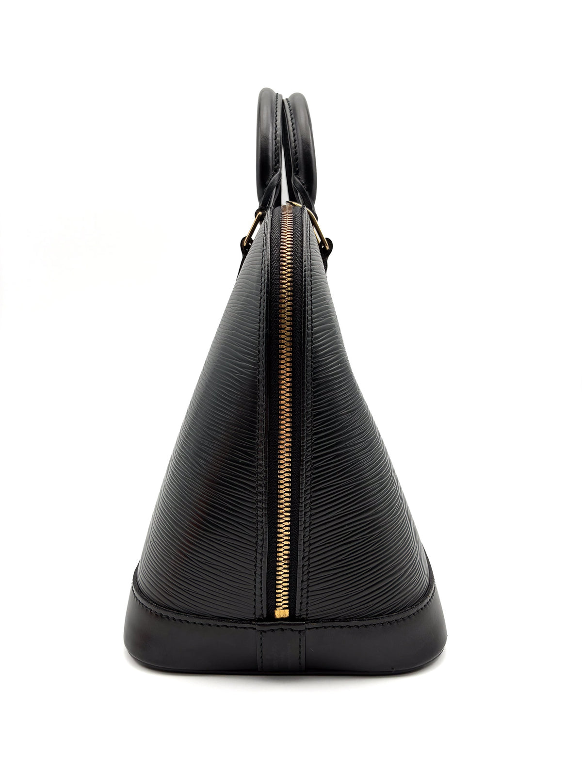 Louis Vuitton Alma PM Black Epi GHW