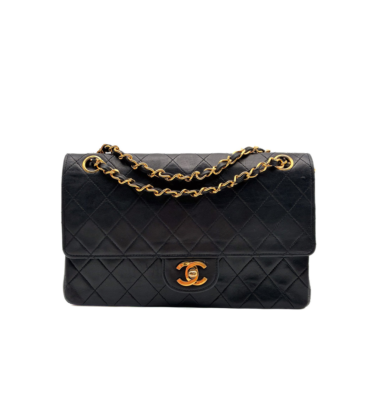 Chanel Vintage Classic Double Flap Medium lambskin
