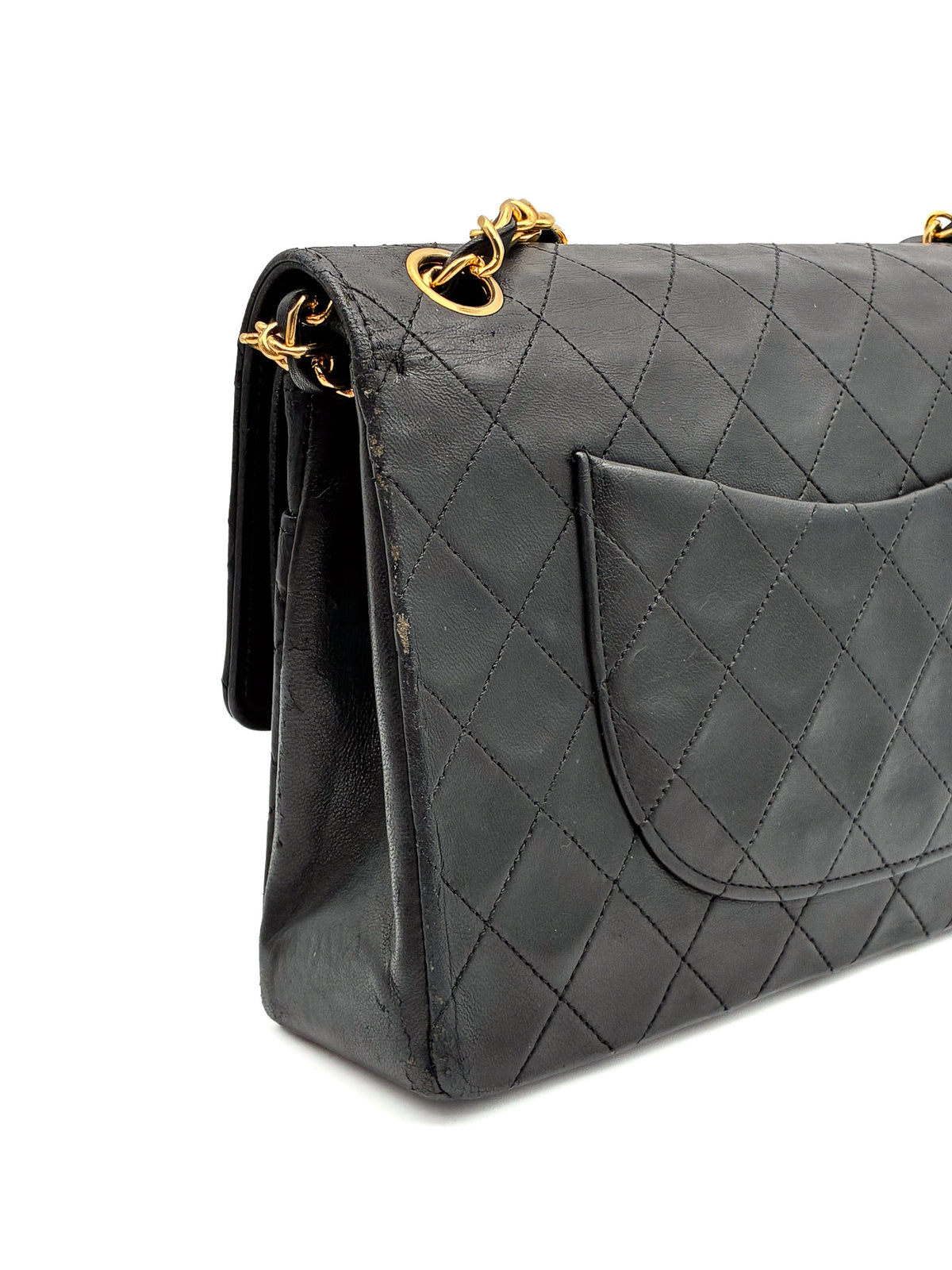 Chanel Vintage Classic Double Flap Medium lambskin