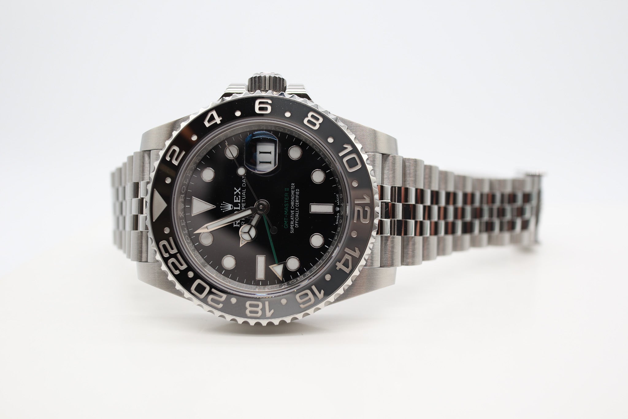Rolex GMT-Master II Bruce Wayne Jubilee Bracelet 41mm