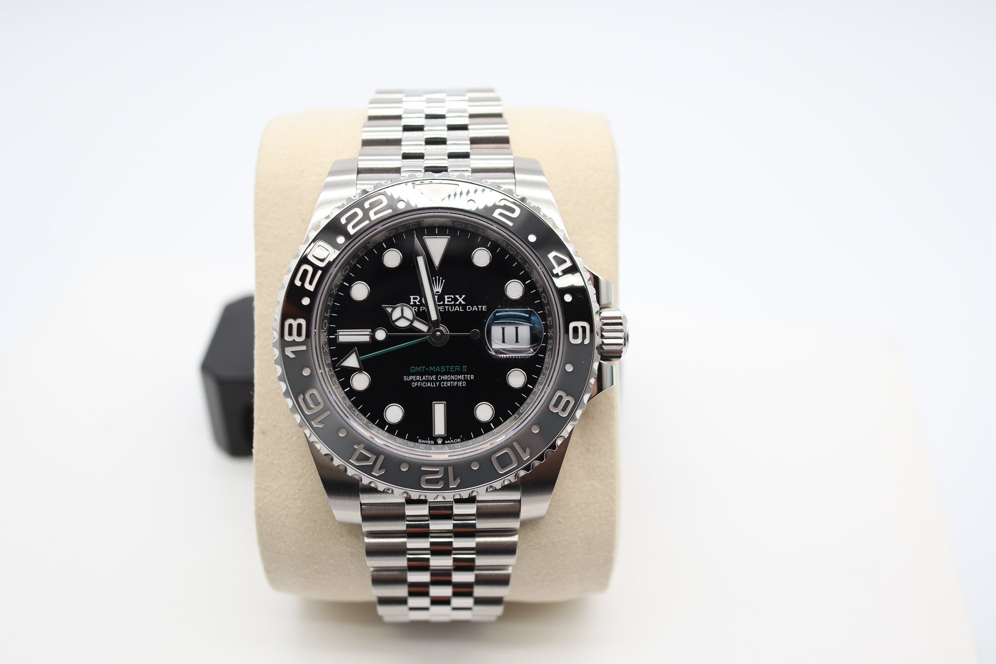 Rolex GMT-Master II Bruce Wayne Jubilee Bracelet 41mm