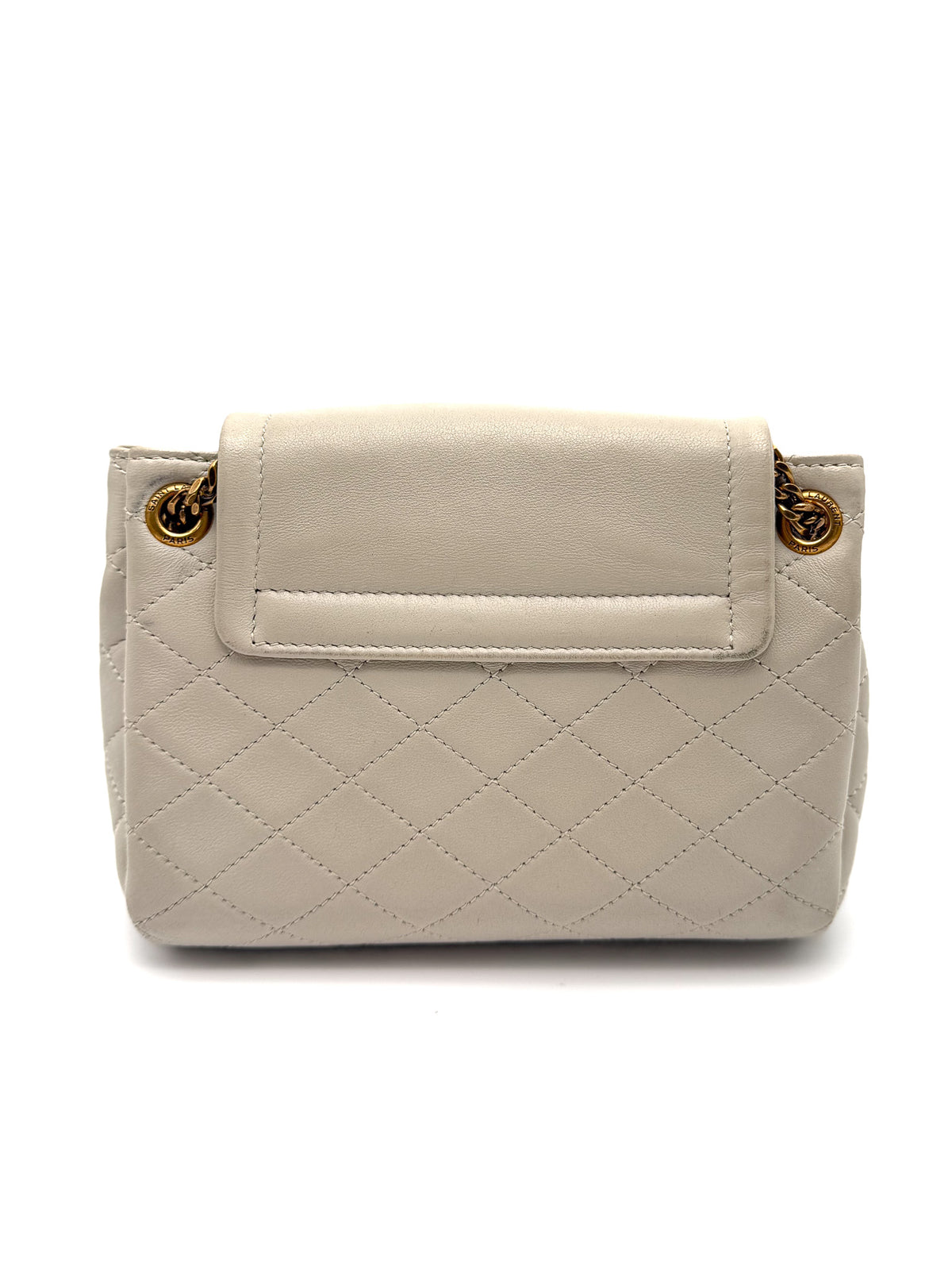 Saint Laurent Lambskin Quilted Monogram Mini Nolita