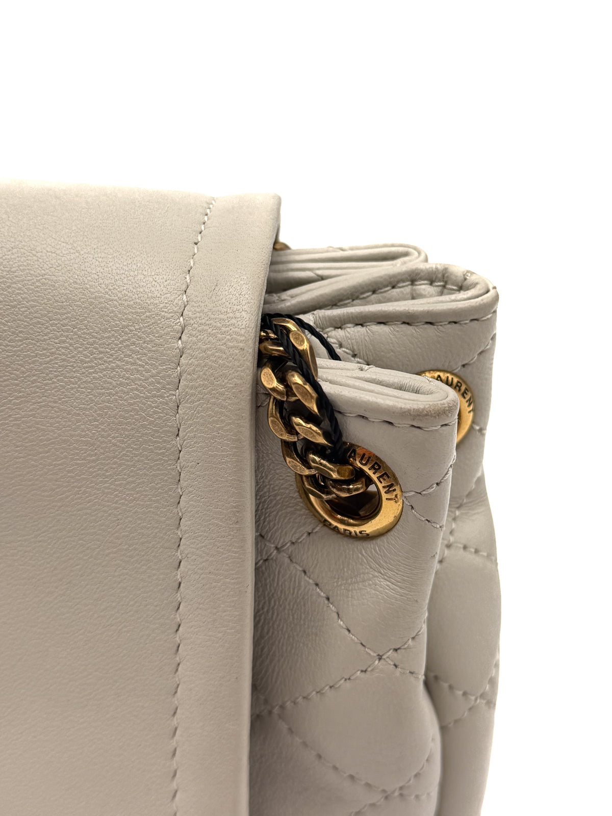 Saint Laurent Lambskin Quilted Monogram Mini Nolita
