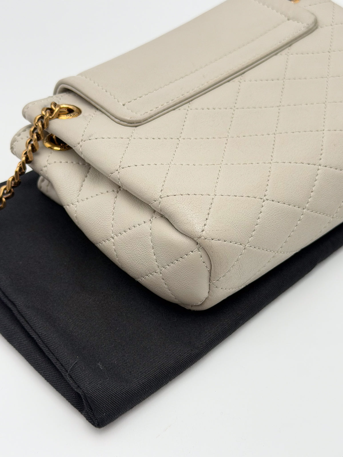 Saint Laurent Lambskin Quilted Monogram Mini Nolita