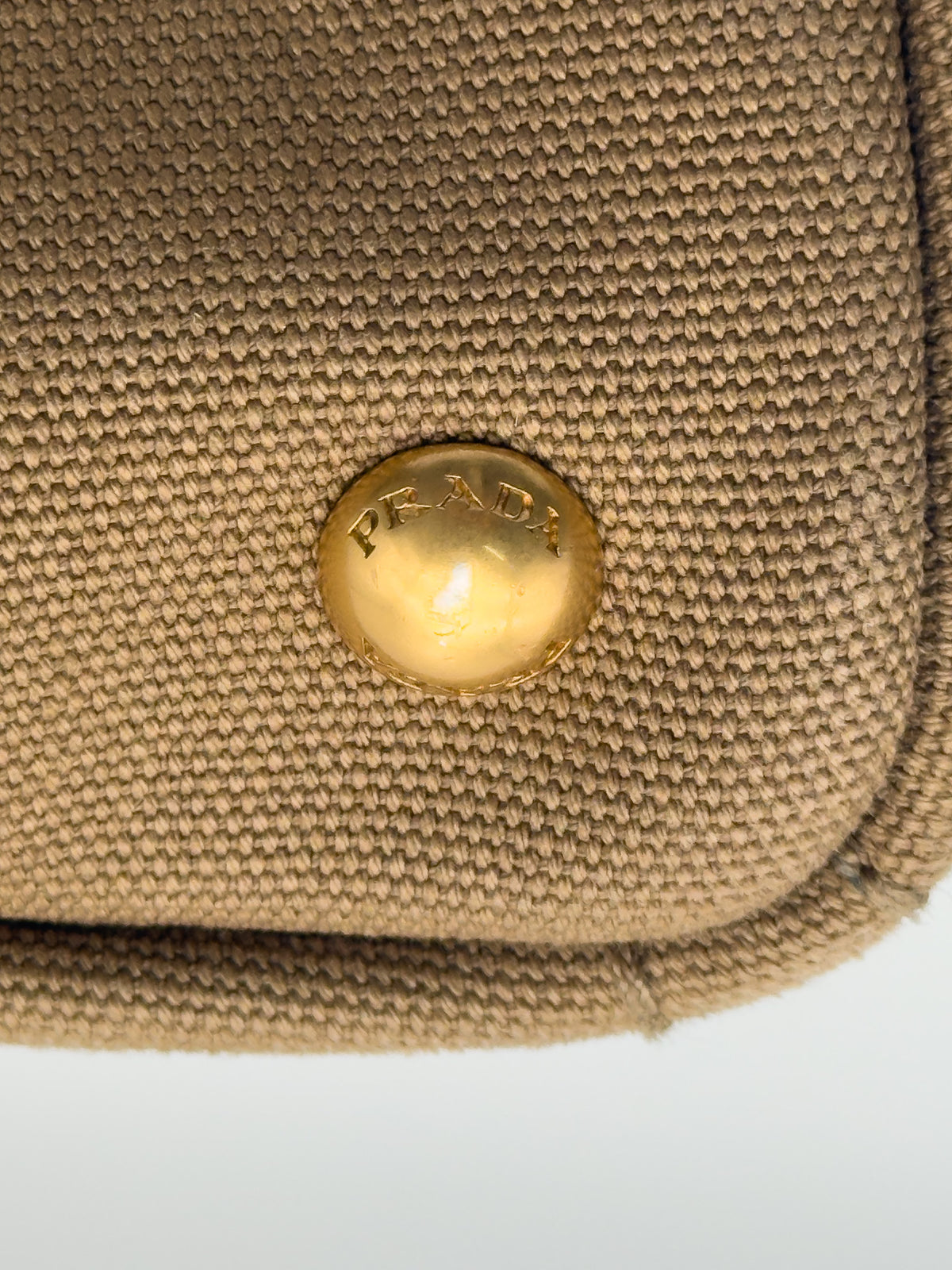 Prada Canapa Medium tote brown