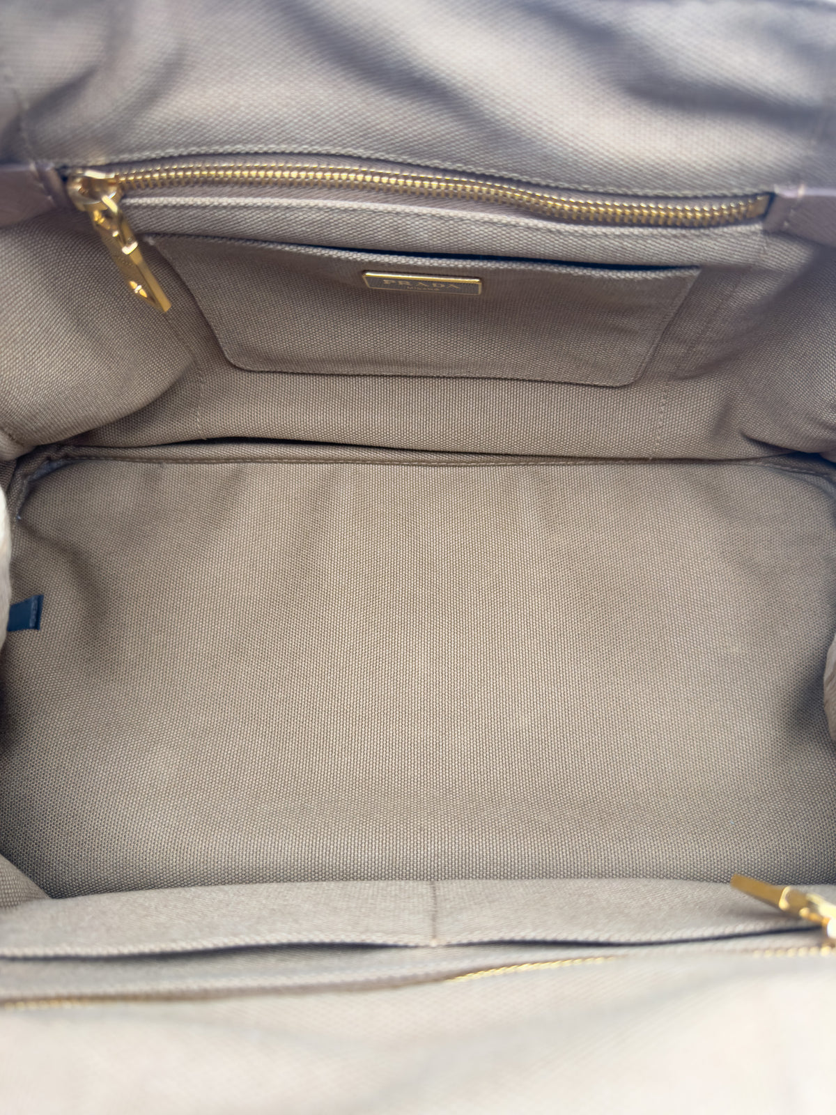 Prada Canapa Medium tote brown