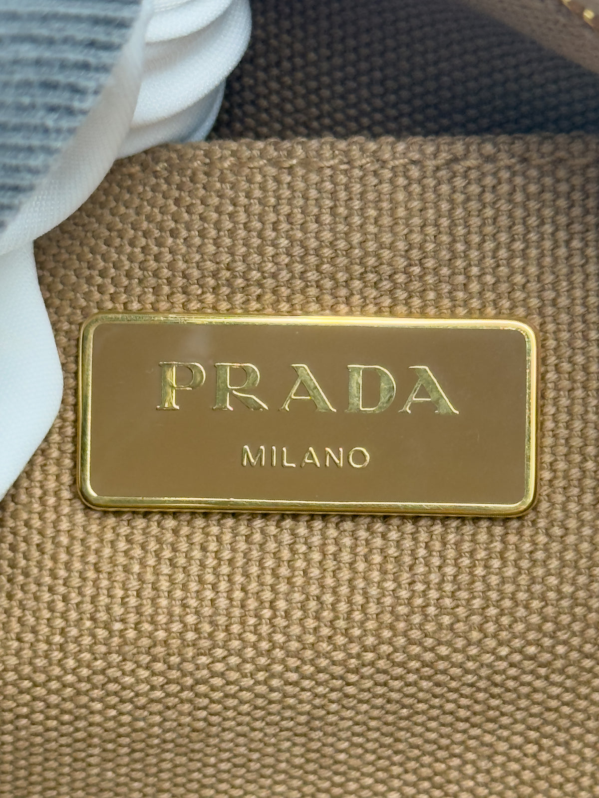Prada Canapa Medium tote brown