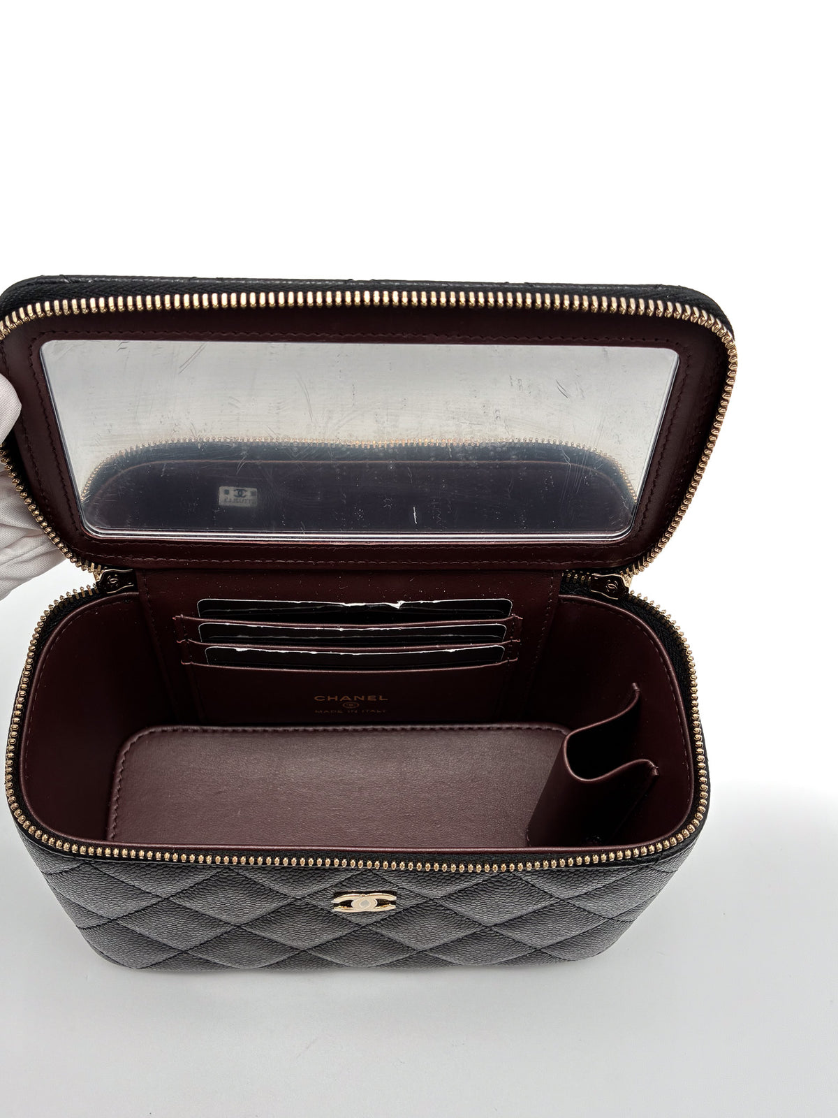 Chanel Vanity Caviar SHW
