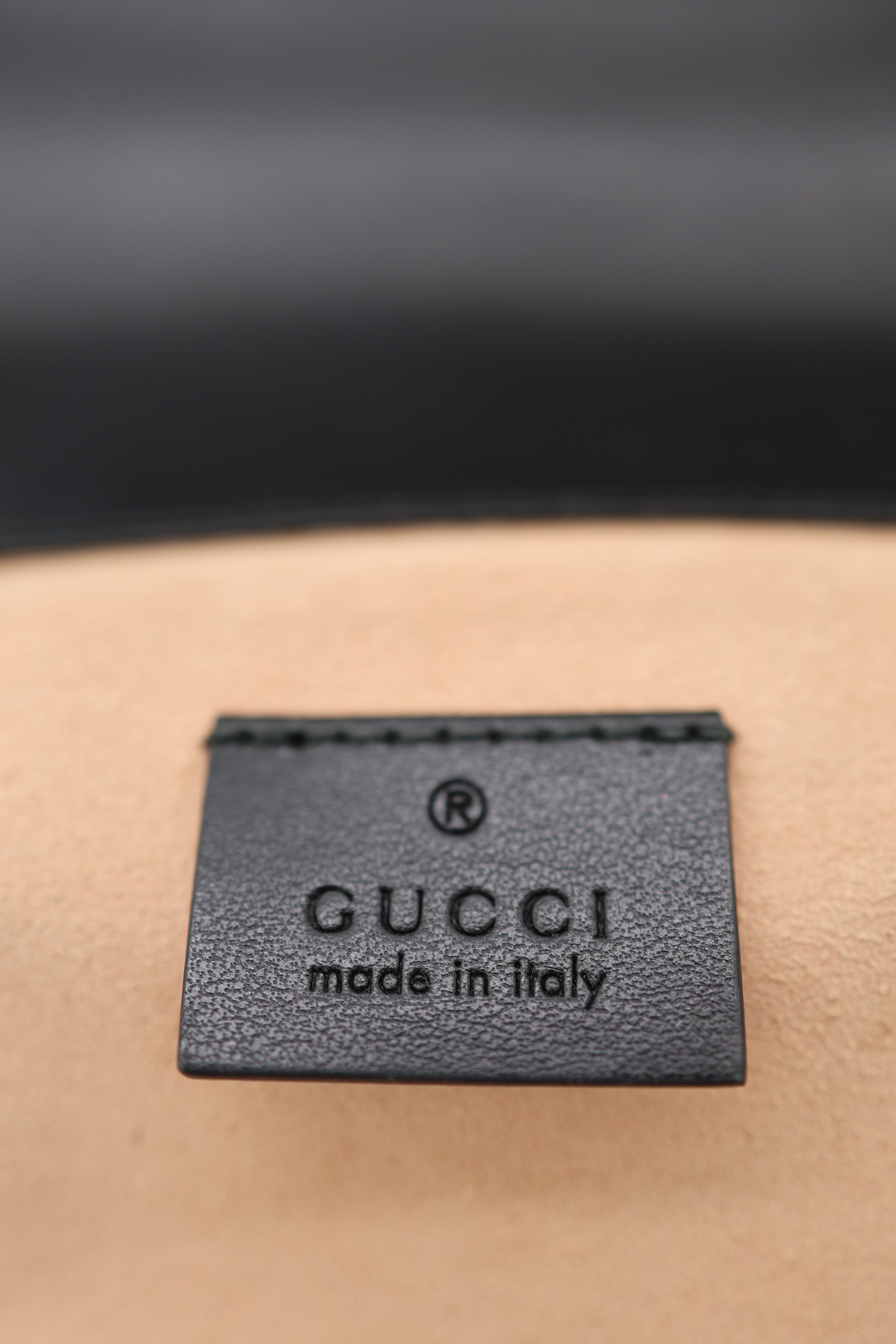 Gucci GG Marmont Mini Top Handle in Black