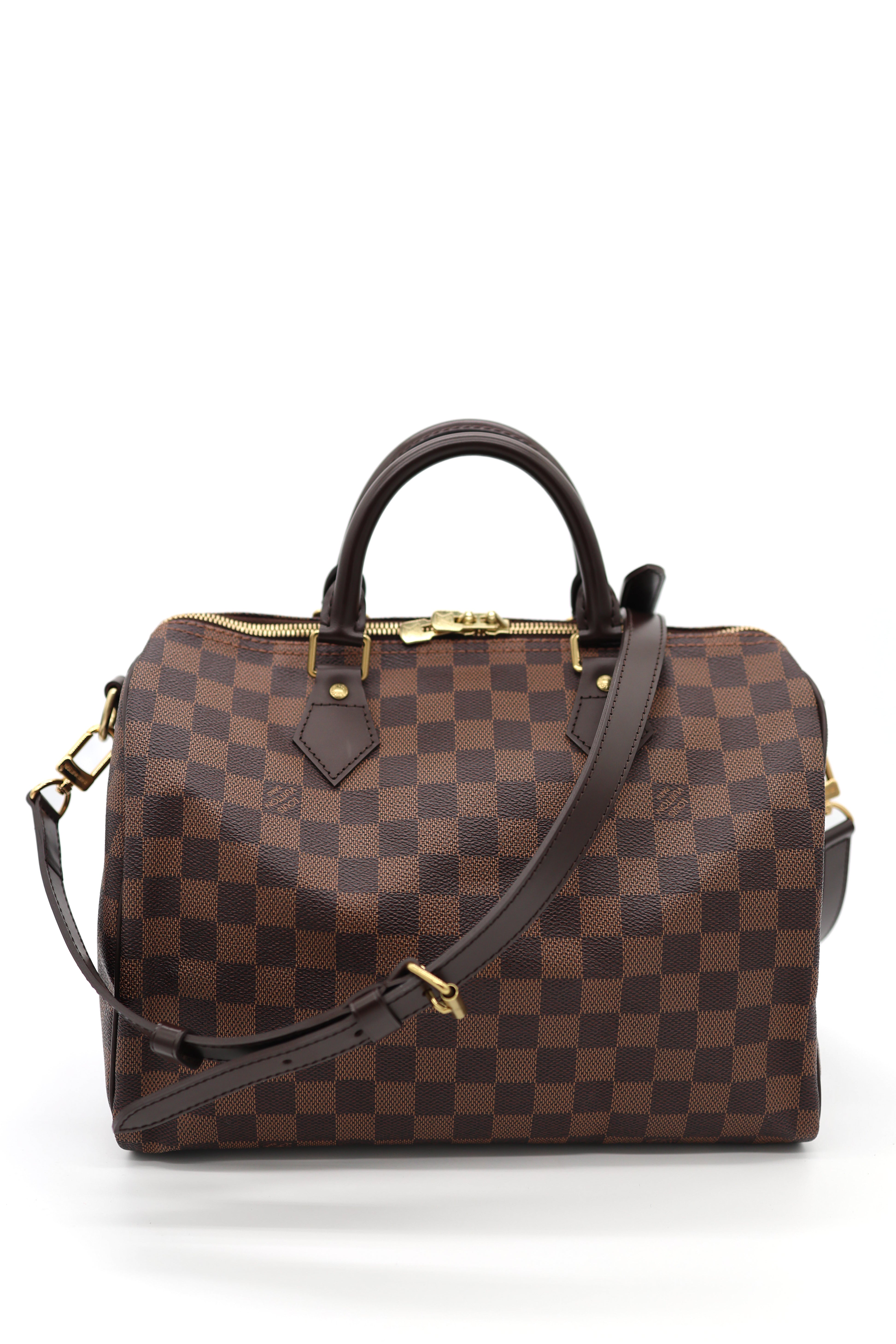 Louis Vuitton Damier Ebene Speedy Bandouliere 30