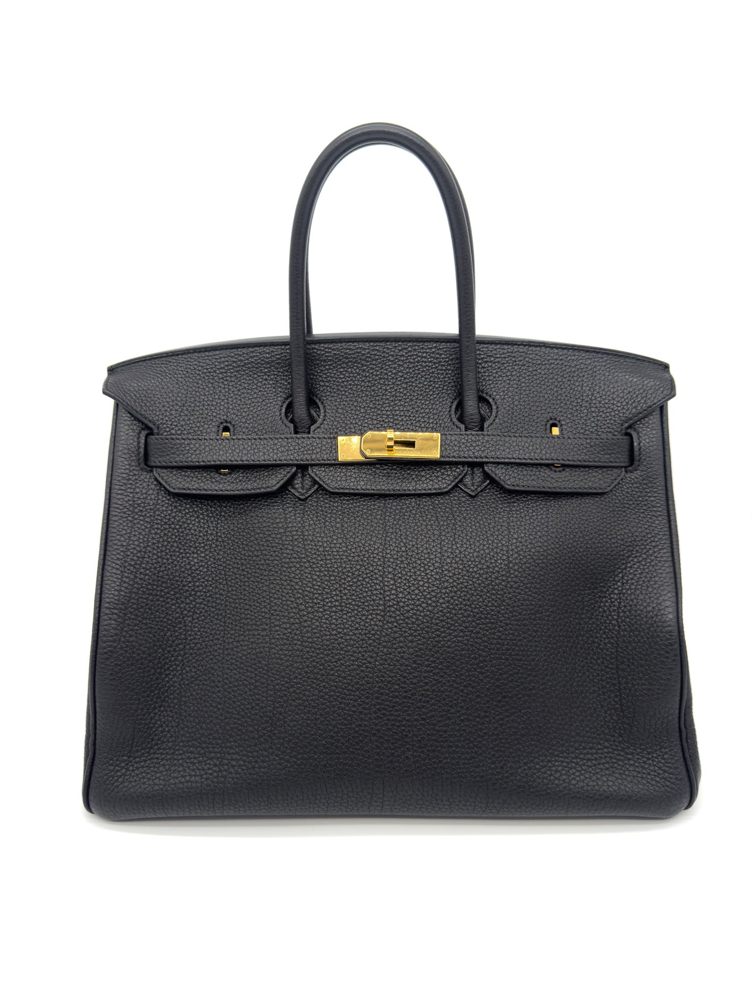 Hermes Togo Birkin 35 Black GHW