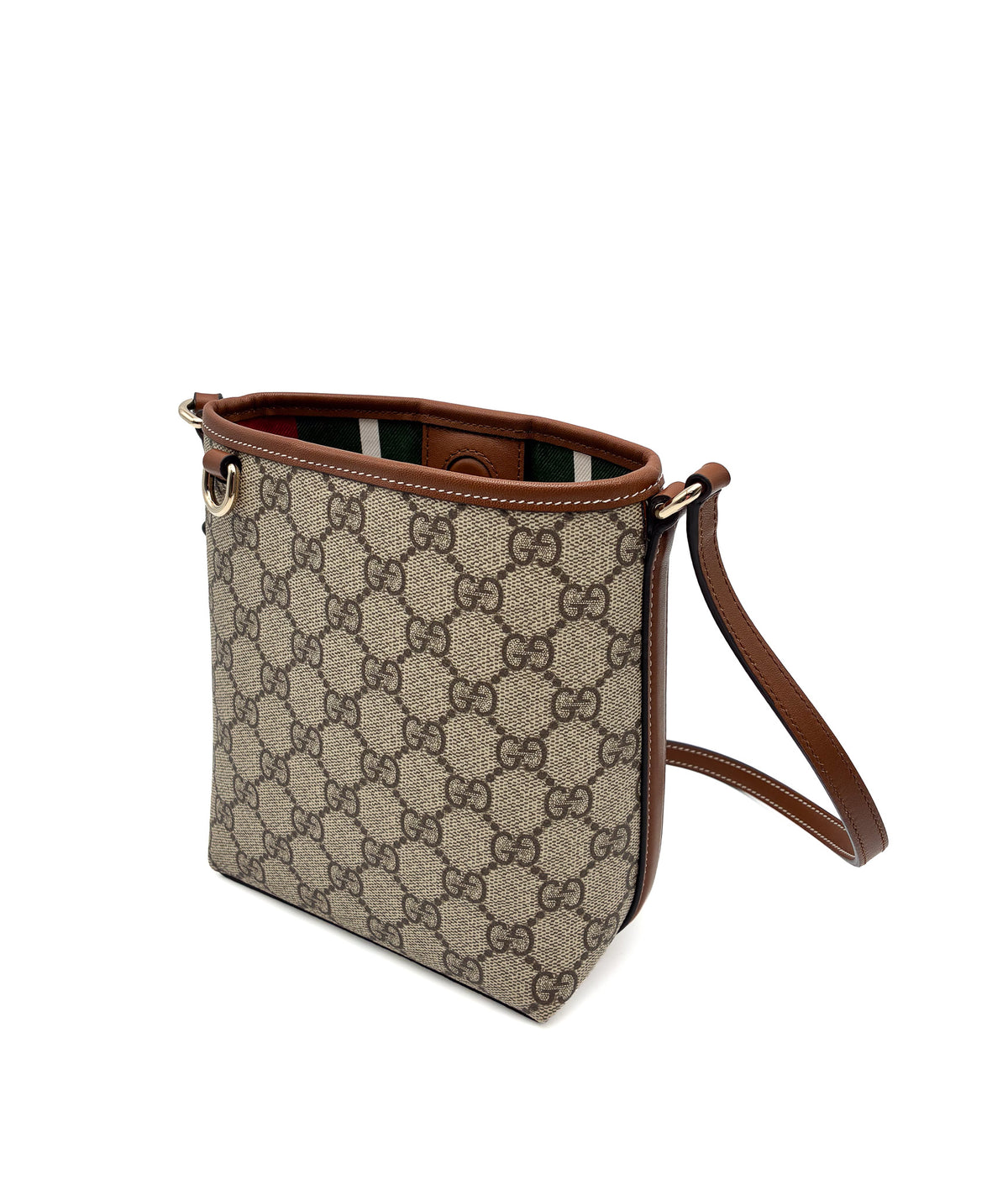 Gucci GG Emblem nano bucket bag