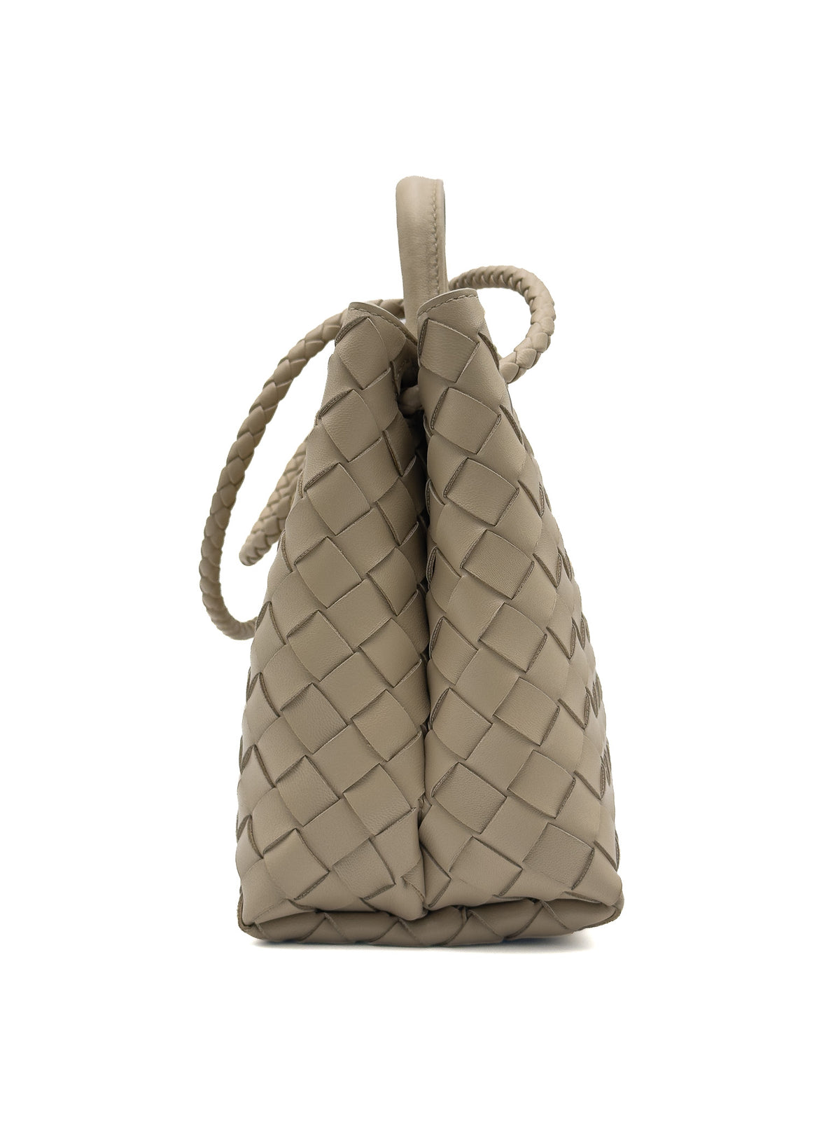 Bottega Veneta Andiamo Bag Small Ecru