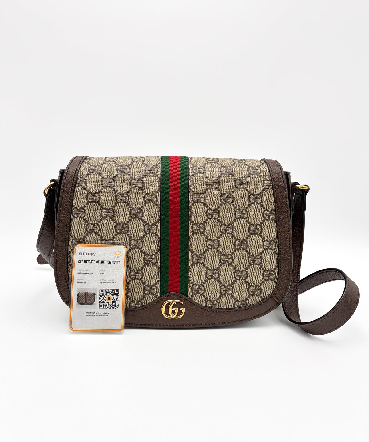 Gucci Ophidia GG Supreme Small Shoulder Bag
