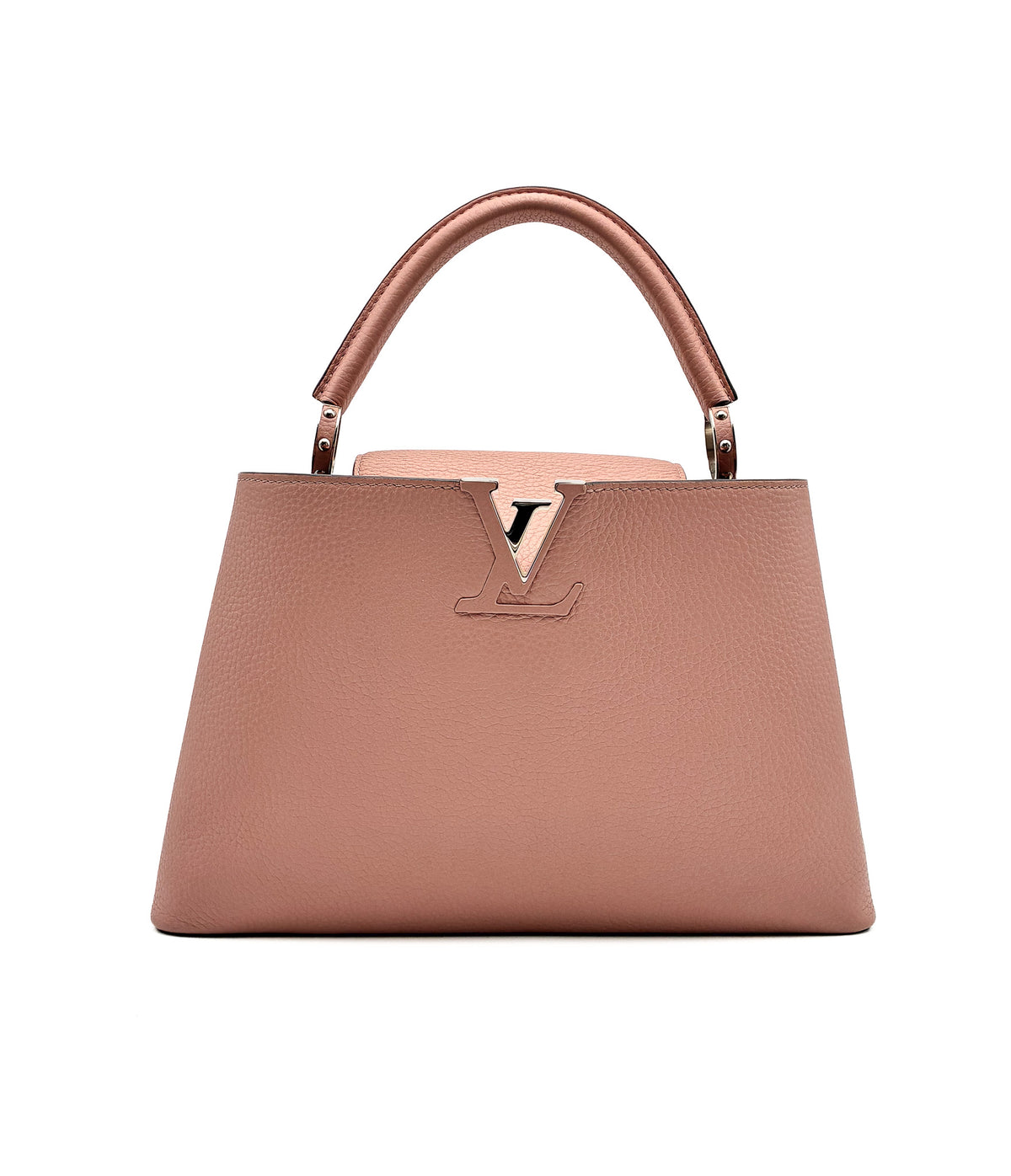 Louis Vuitton Capucine Bag Taurillon Leather SHW Pink